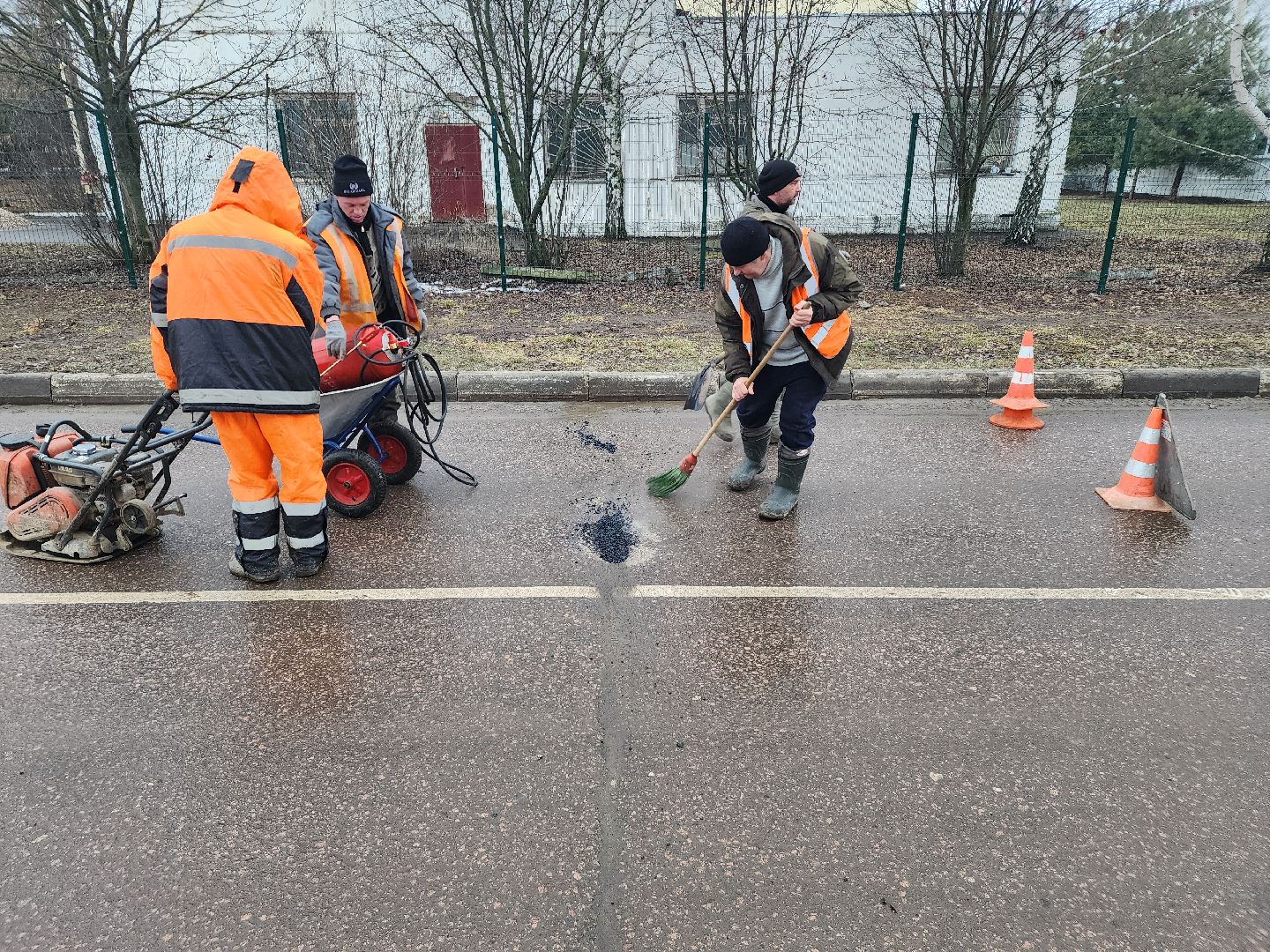 вертикалки, Зарайск, ямочный ремонт, Благоустройство,