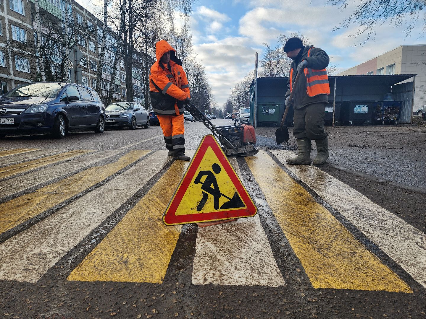 вертикалки, Зарайск, ямочный ремонт, Благоустройство,