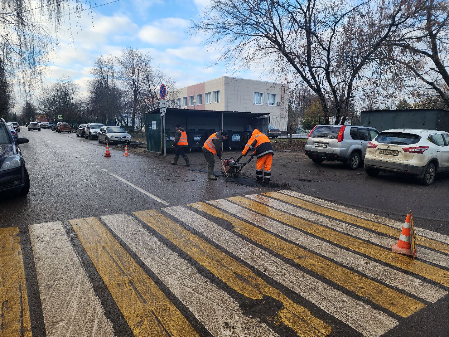 вертикалки, Зарайск, ямочный ремонт, Благоустройство,