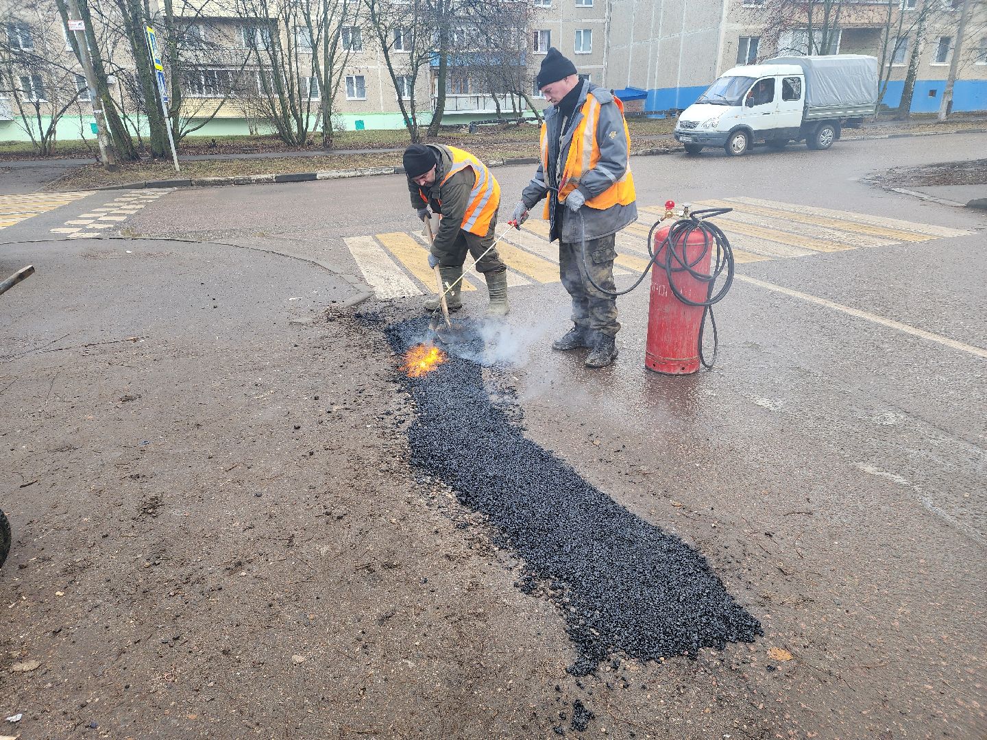 вертикалки, Зарайск, ямочный ремонт, Благоустройство,