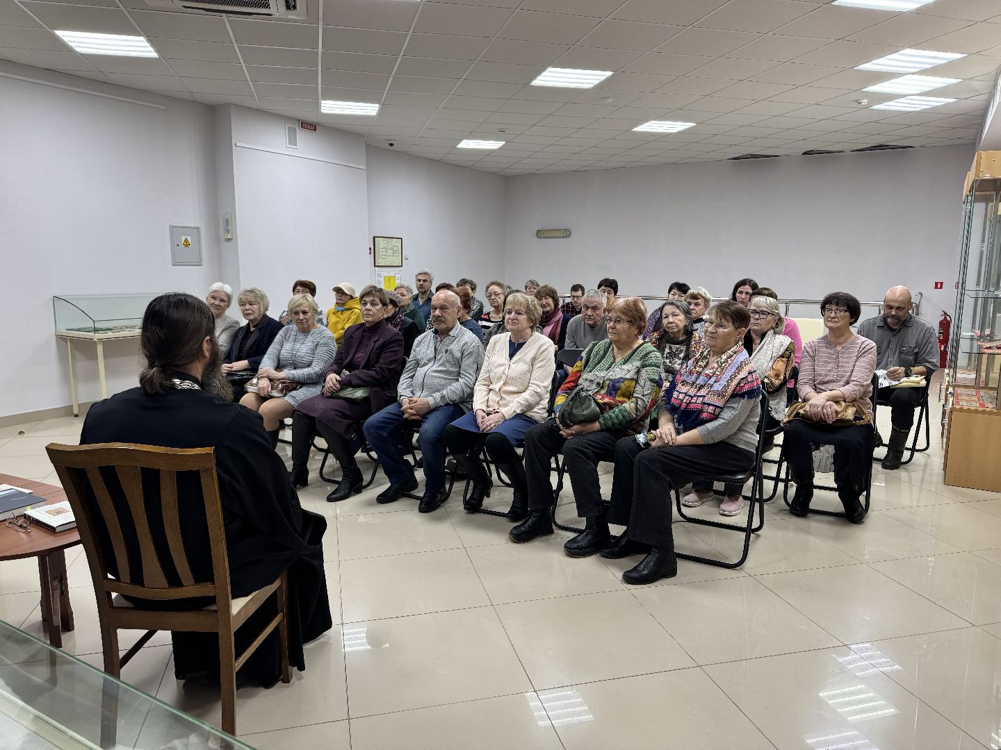 шаховская, всехсвятский храм, музейная встреча, священник, вертикалки,