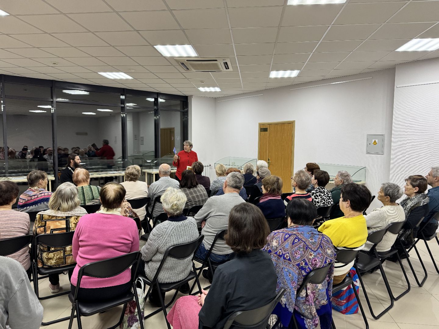 шаховская, всехсвятский храм, музейная встреча, священник, вертикалки,