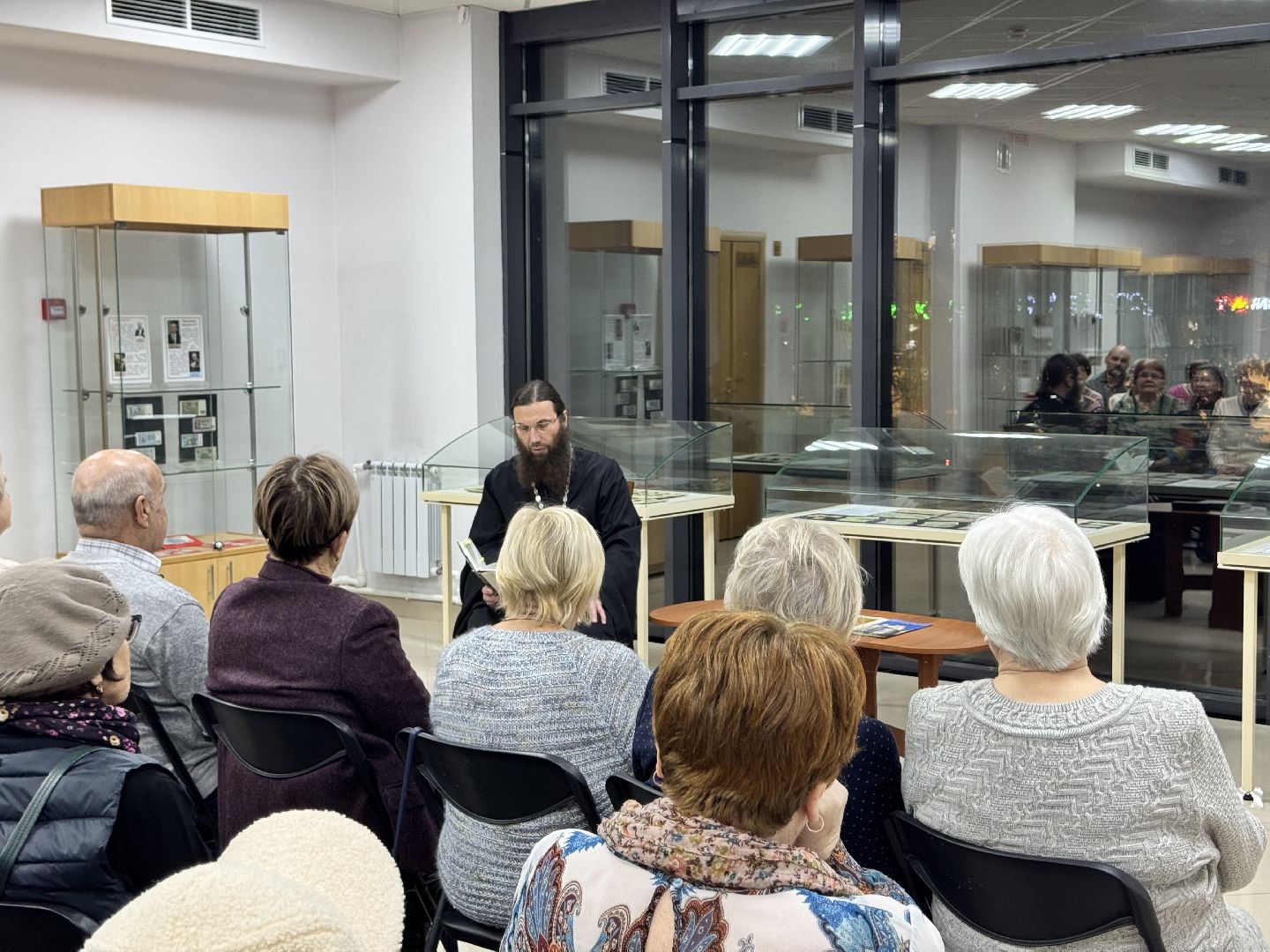 шаховская, всехсвятский храм, музейная встреча, священник, вертикалки,