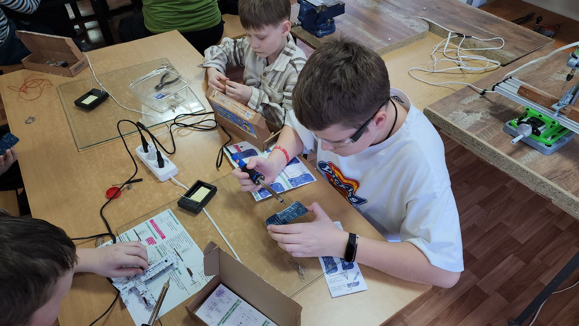 кашира, робототехника, пайка, электросхема, вертикалки,