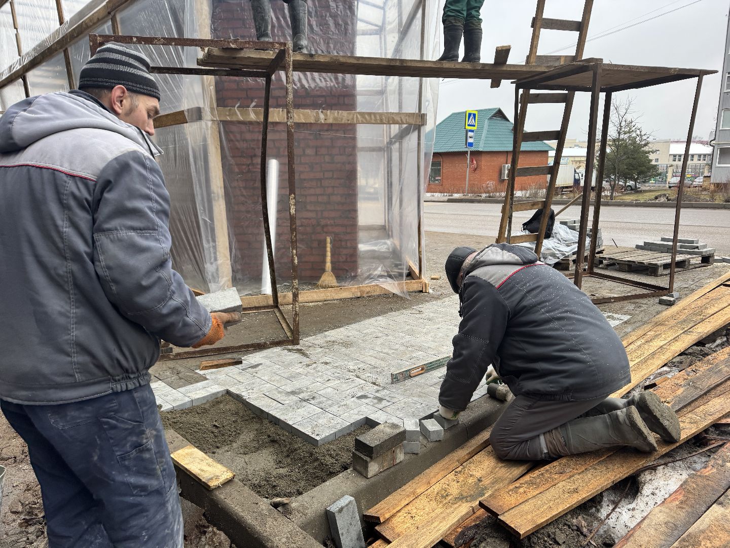 шаховская, новая остановка, строительство, вертикалки,