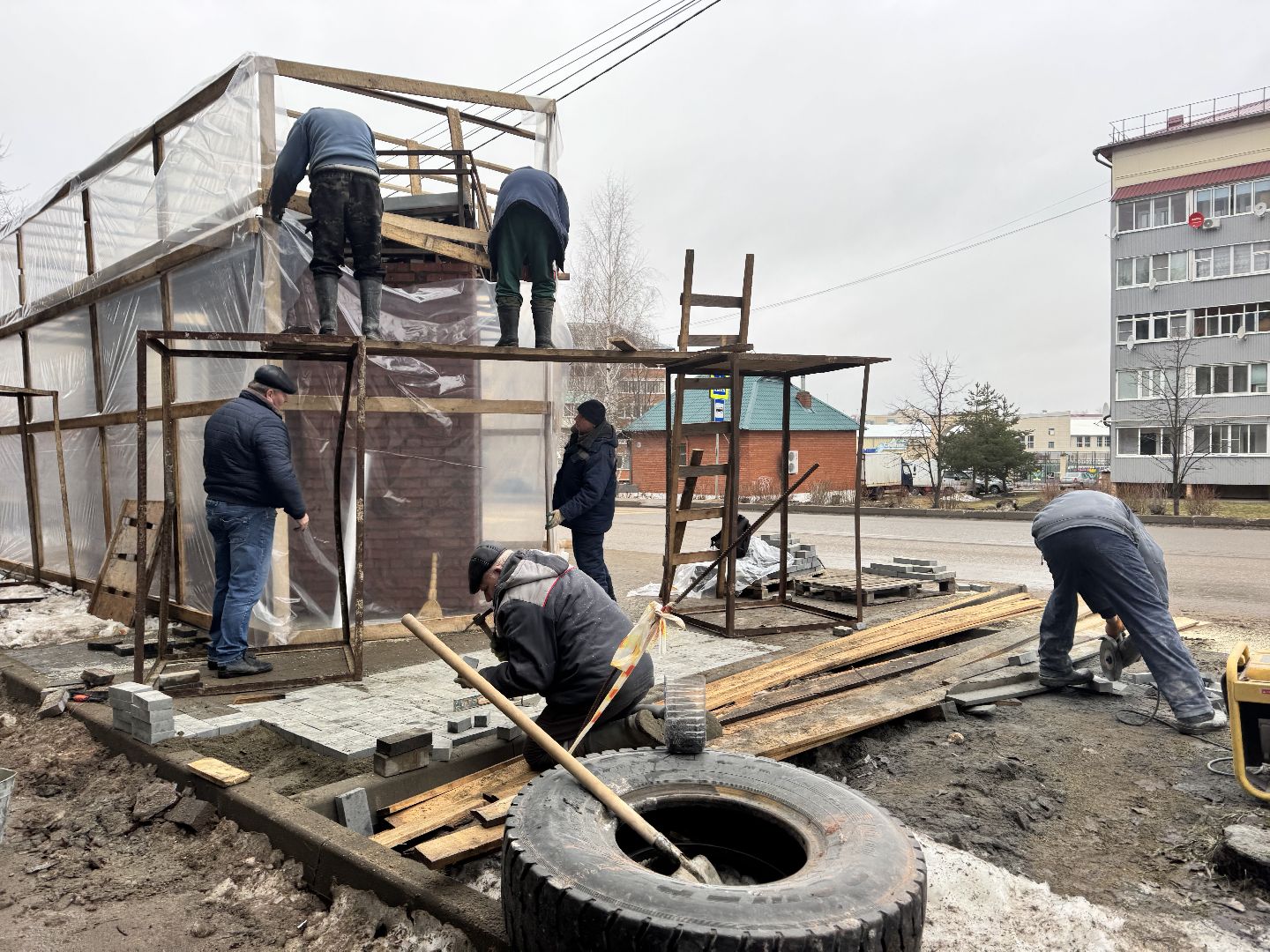 шаховская, новая остановка, строительство, вертикалки,