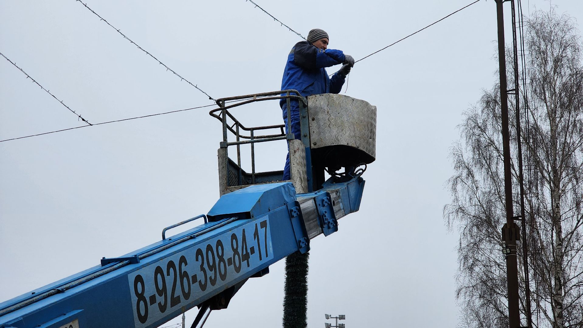 кашира, новогодняя елка, гирлянды, благоустройство, украшение к новому году, вертикалки,