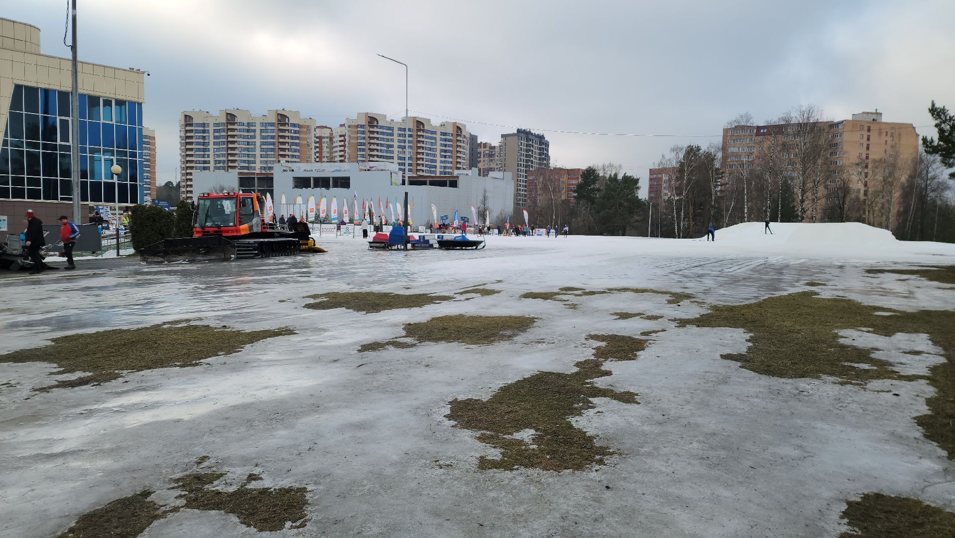 вертикалки, лыжный стадион, красногорск, аномальная погода,