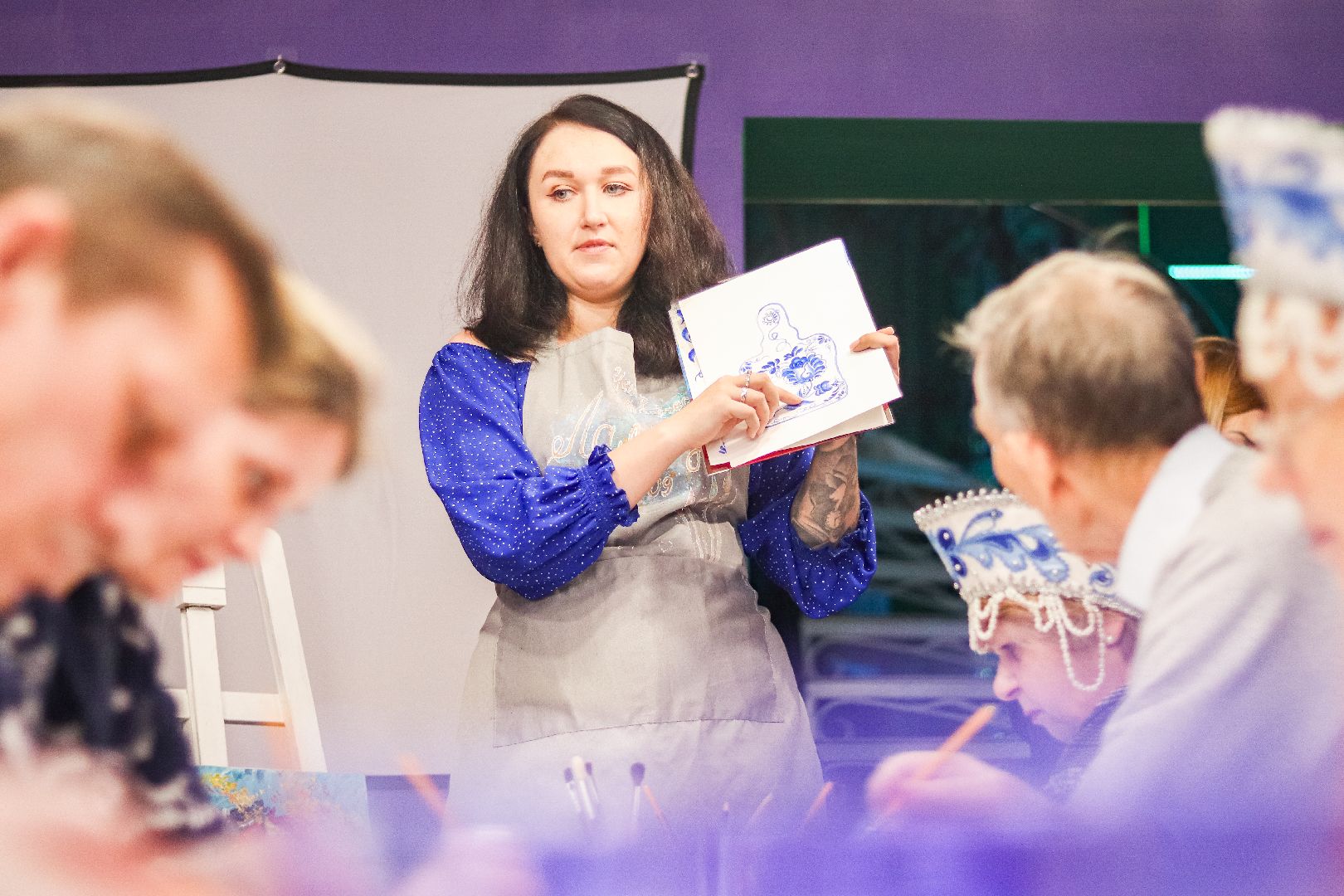 Клин, культура, общество, день гжели, Подмосковье, мастер-классы,