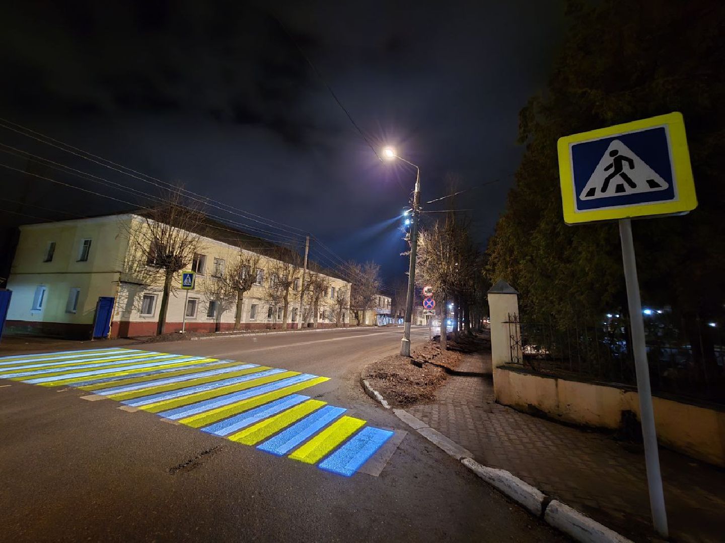 можайск, можайский муниципальный округ, нацпроект, безопасные дороги, проекционные пешеходные переходы, вертикалки,