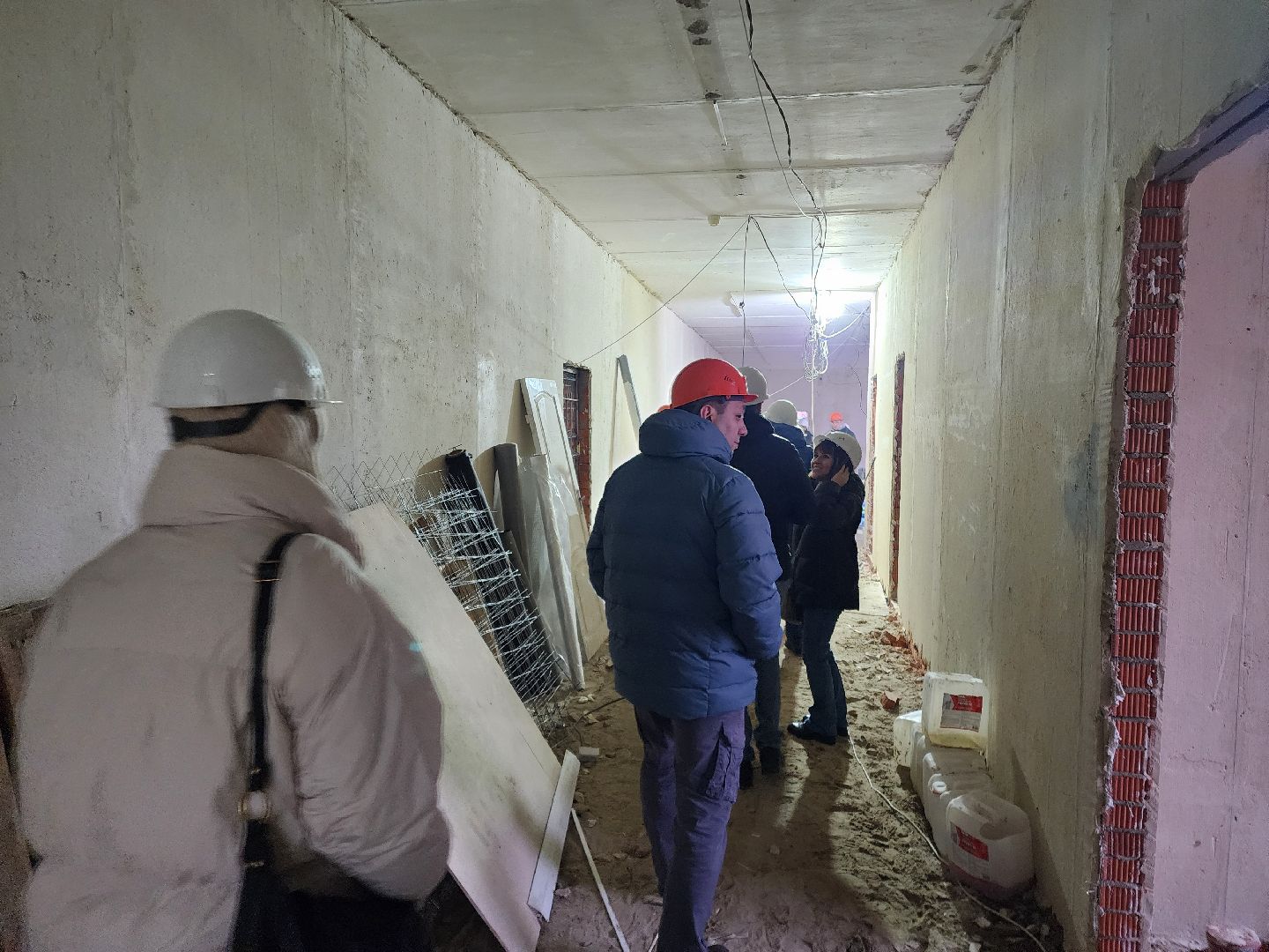 школа, стройка, дети, родители,