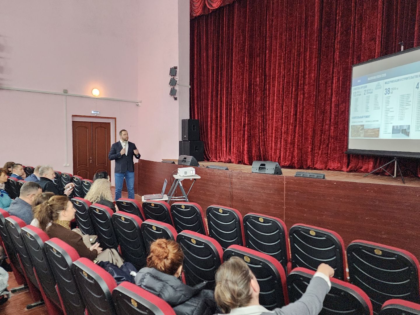 Чехов, село Шарапово, выездная администрация, встреча с жителями, планы на 2025 год, презентация, благоустройство, ЖКХ, экология, энергоснабжение, медицина,глава округа михаил собакин,