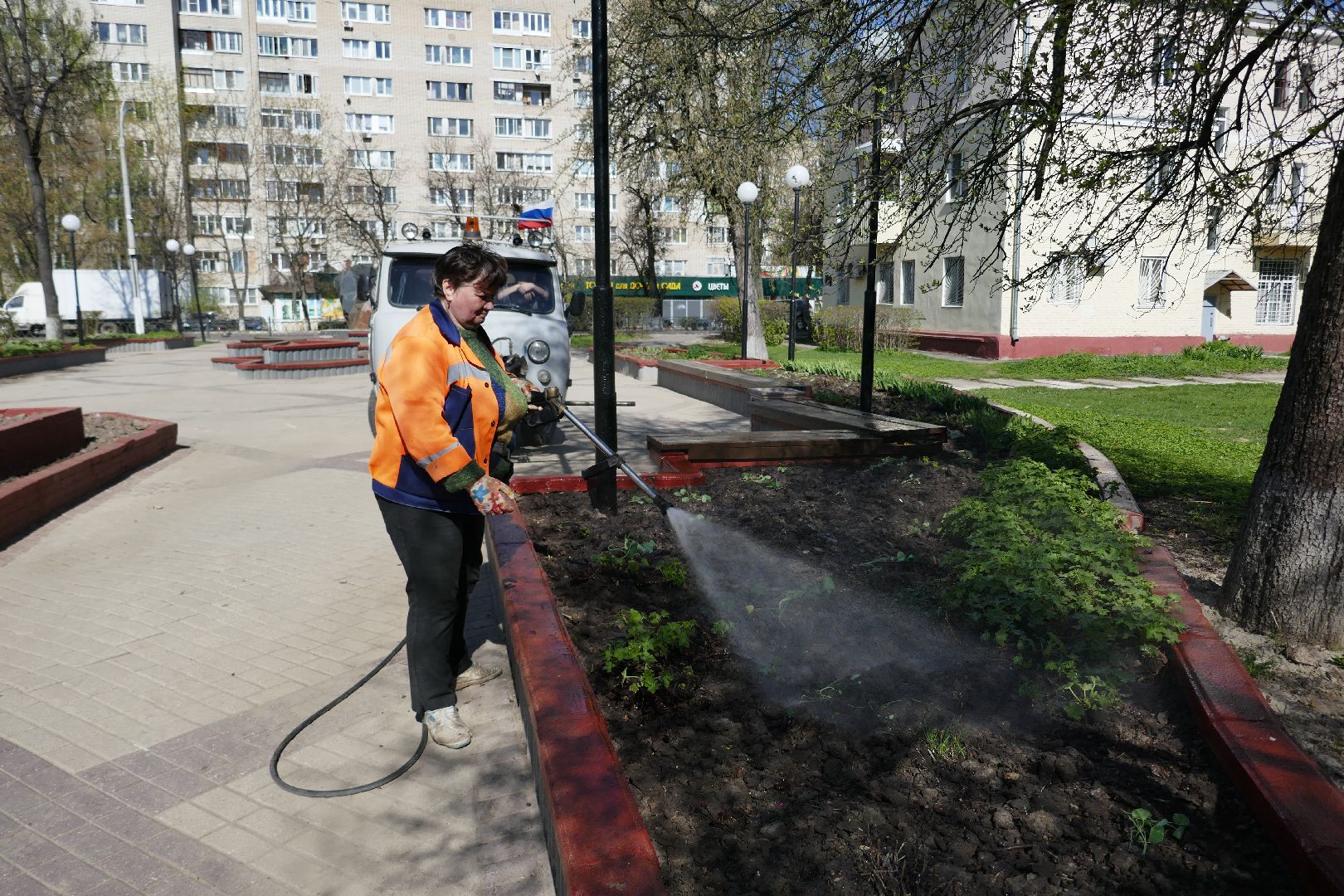 Подольск, благоустройство, субботник, уборка