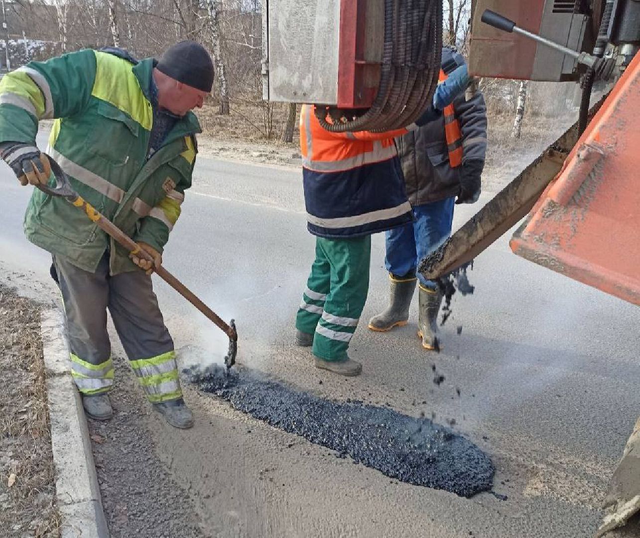 воскресенск, ямочный ремонт, дороги, вертикалки,