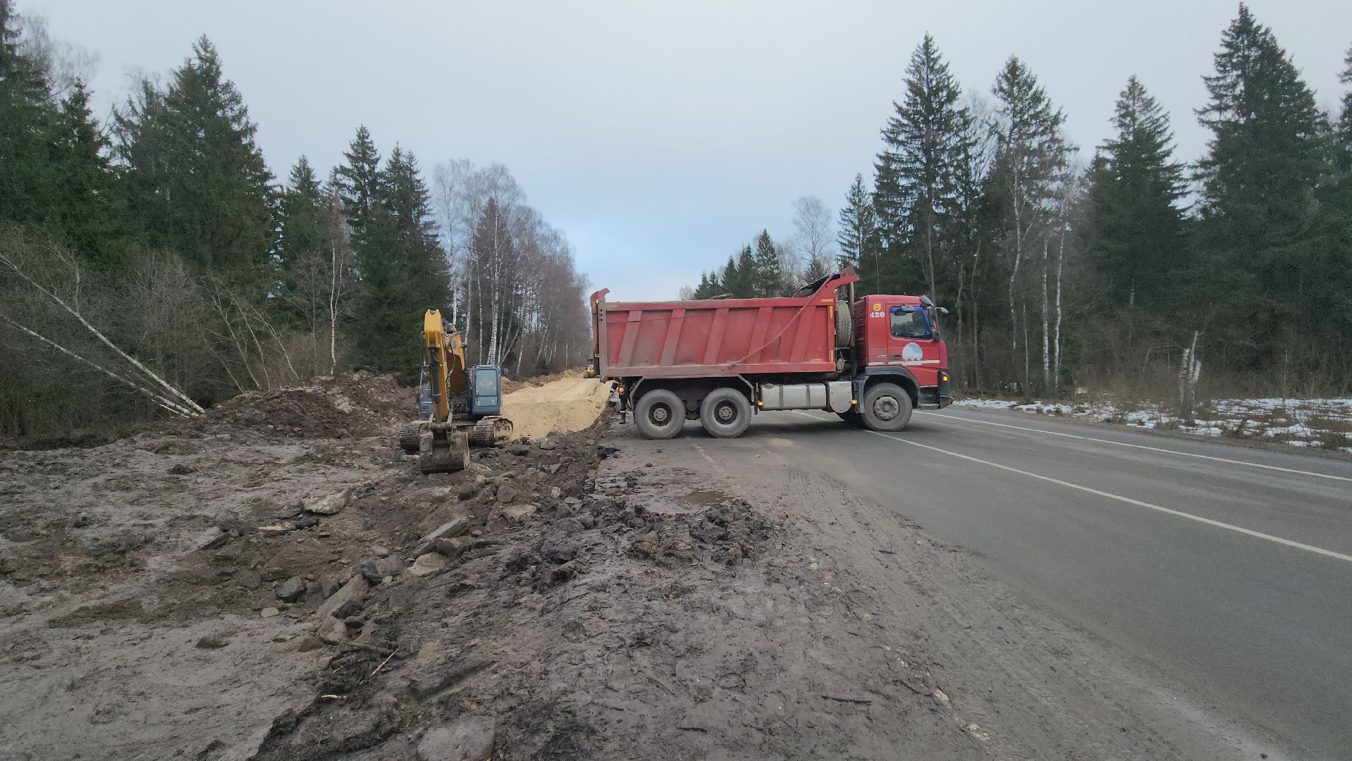 м-9, трасса балтия, волоколамск, вертикалка, дороги, уборка,
