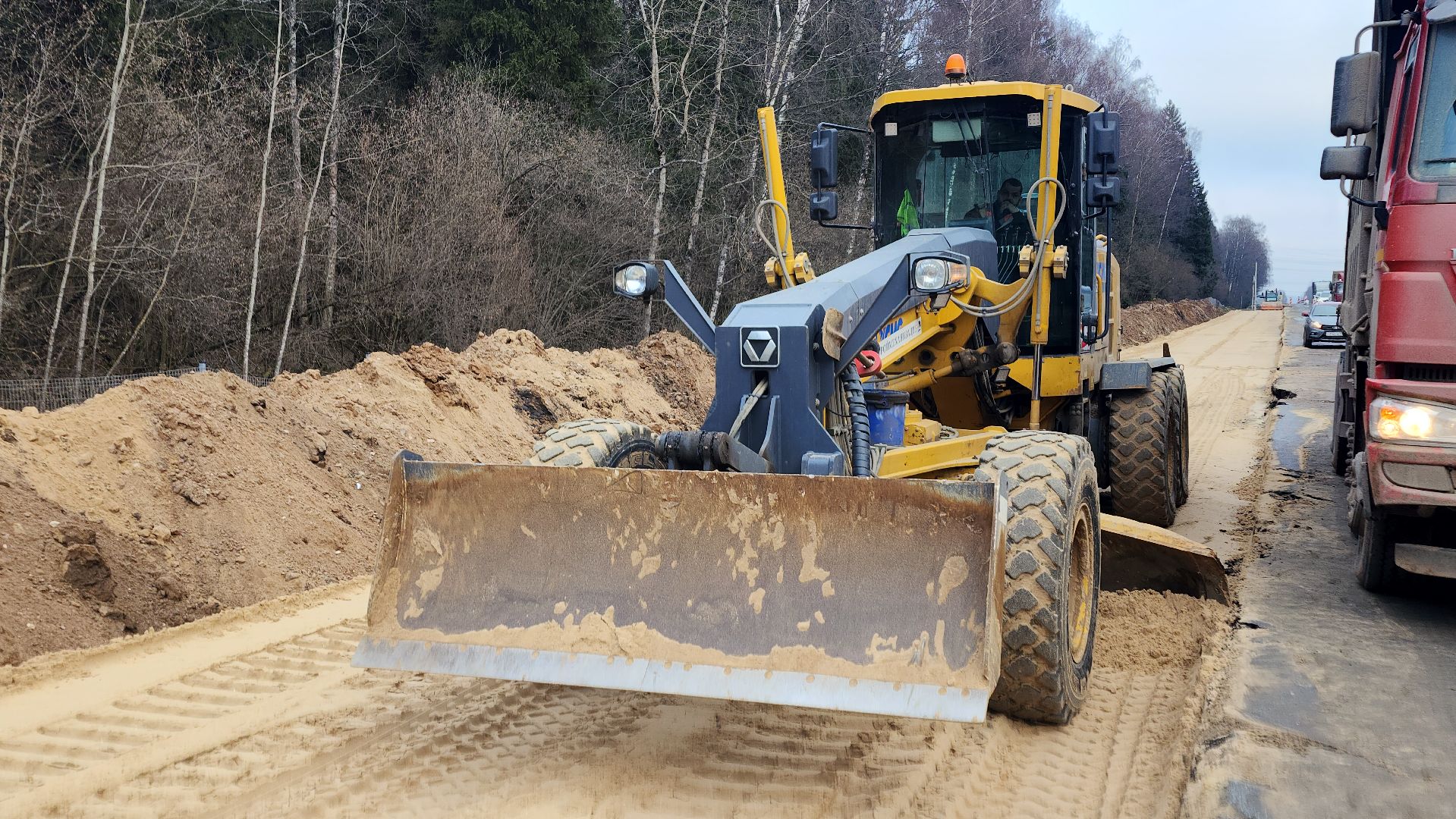 м-9, трасса балтия, волоколамск, вертикалка, дороги, уборка,