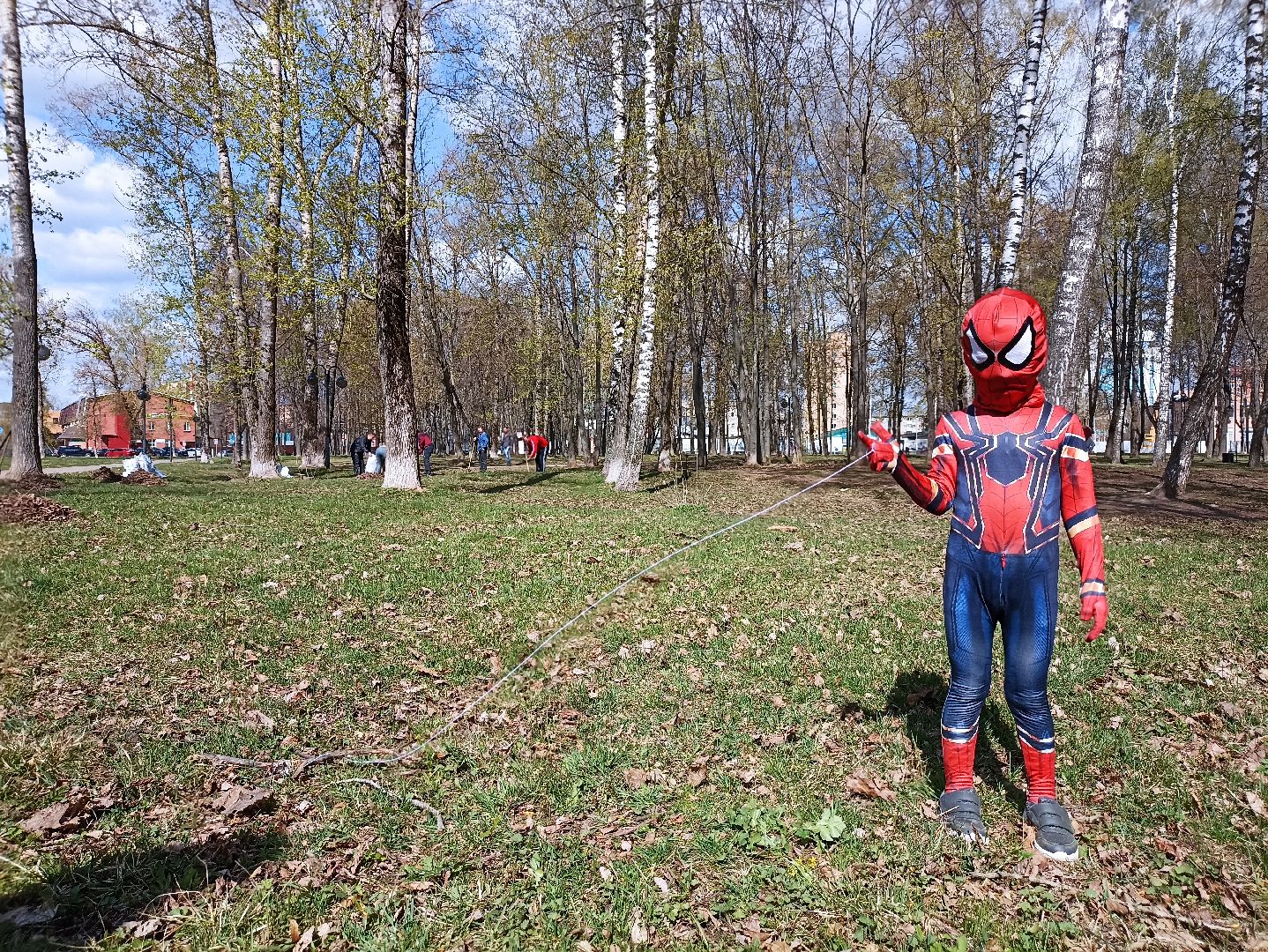 Серпухов, Подмосковье, субботник, уборка, супергерой