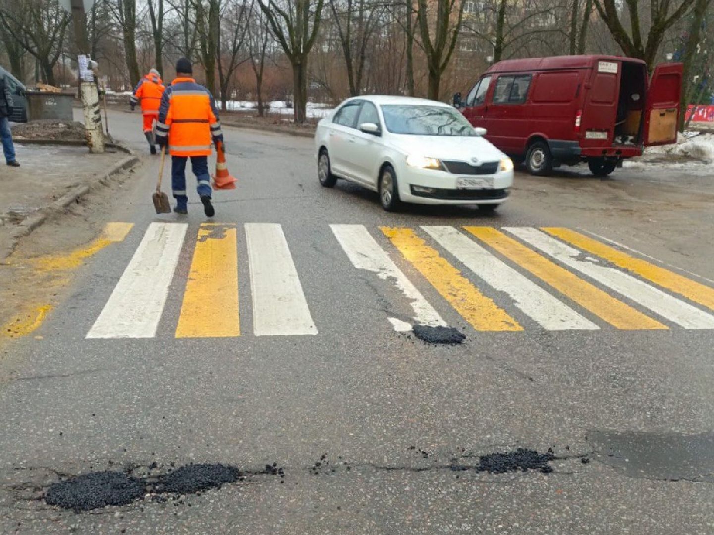 Черноголовка, Ямочный ремонт, Благоустройство, вертикалки,