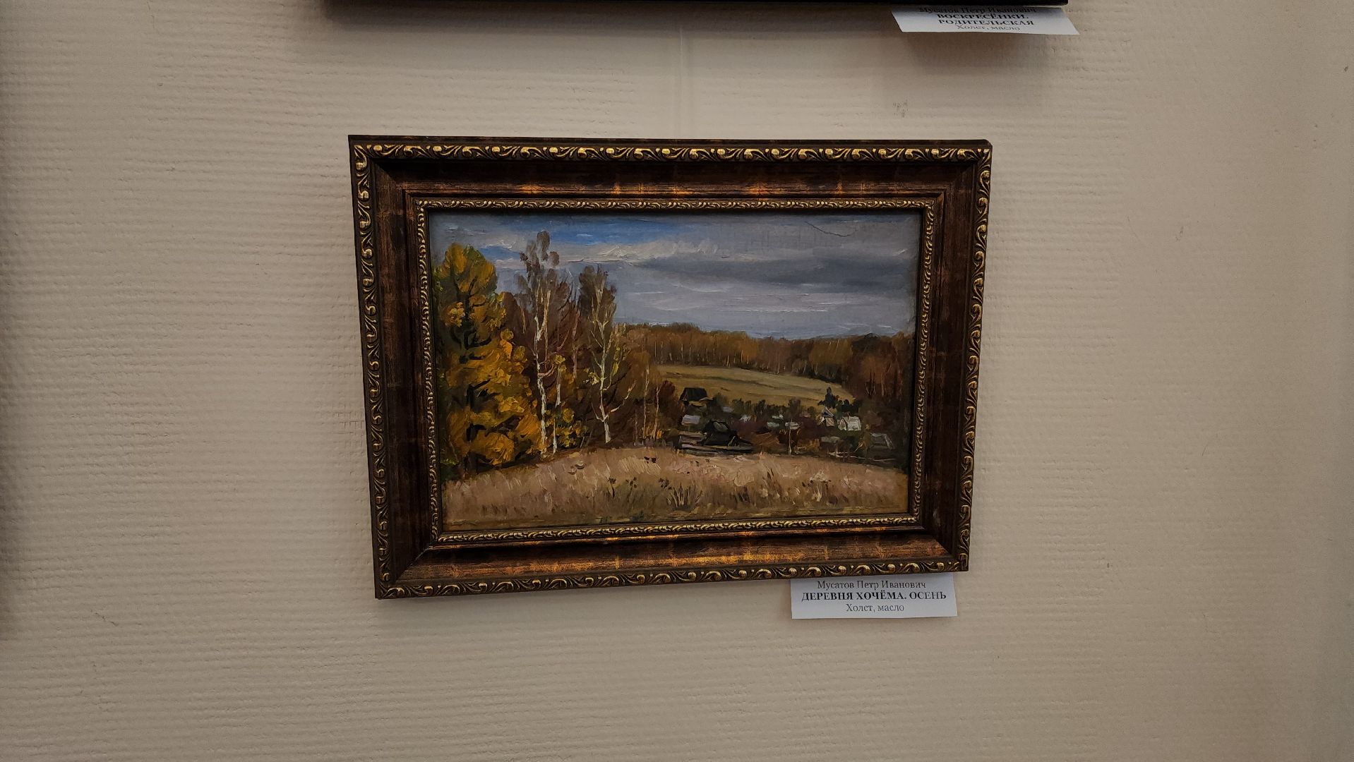 кашира, выставка картин, краеведческий музей, петр мусатов, пейзаж,