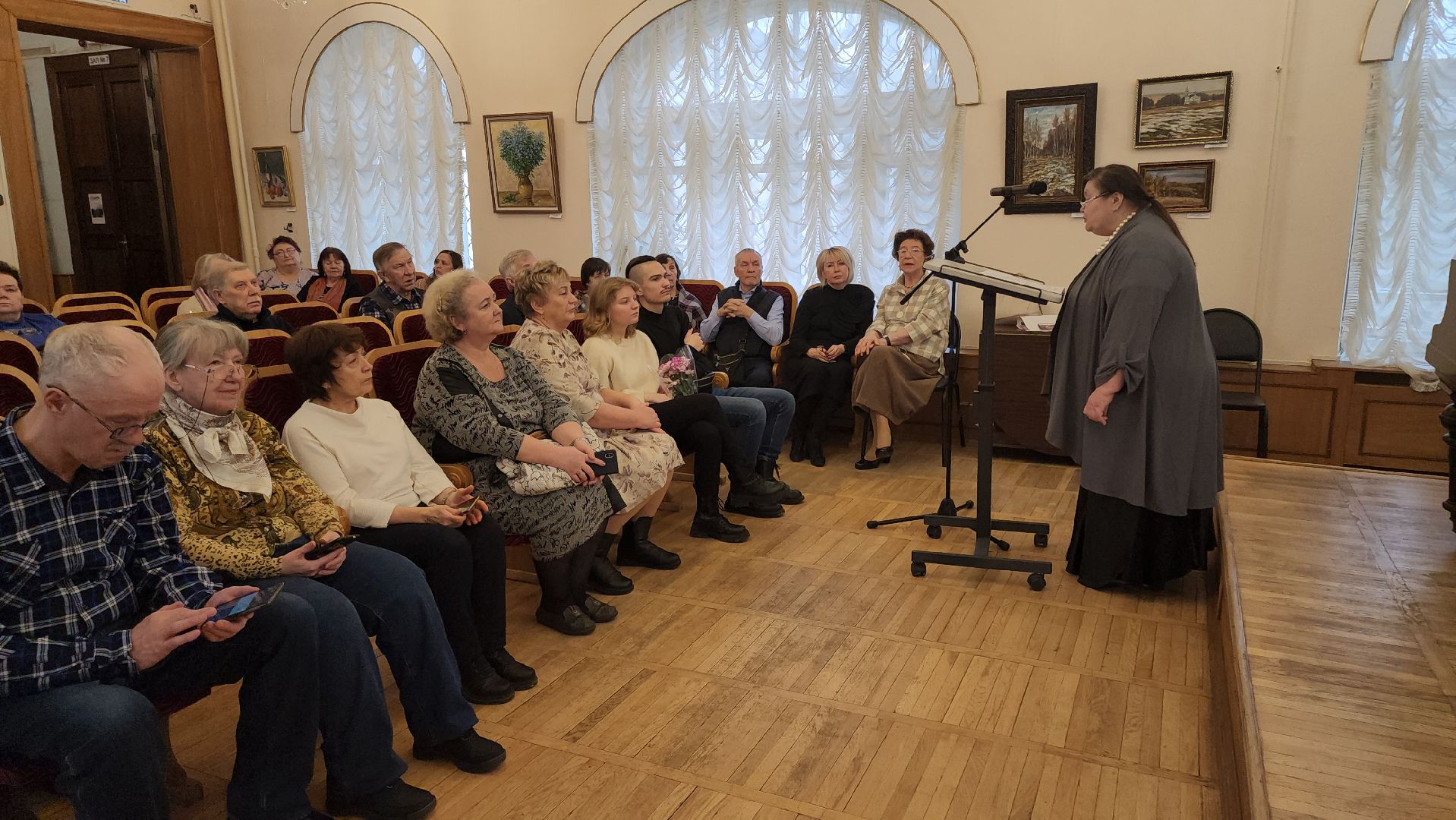 кашира, выставка картин, краеведческий музей, петр мусатов, пейзаж,