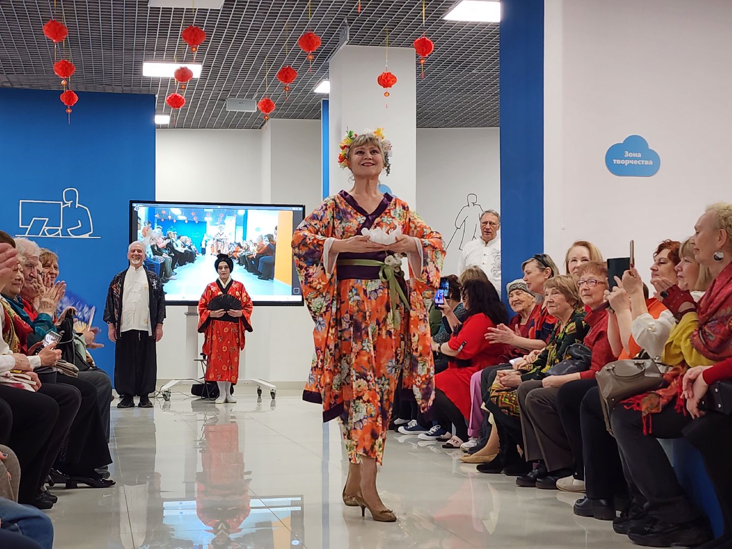 китайский новый год, мытищи, активное долголетие, вертикалки, праздник,