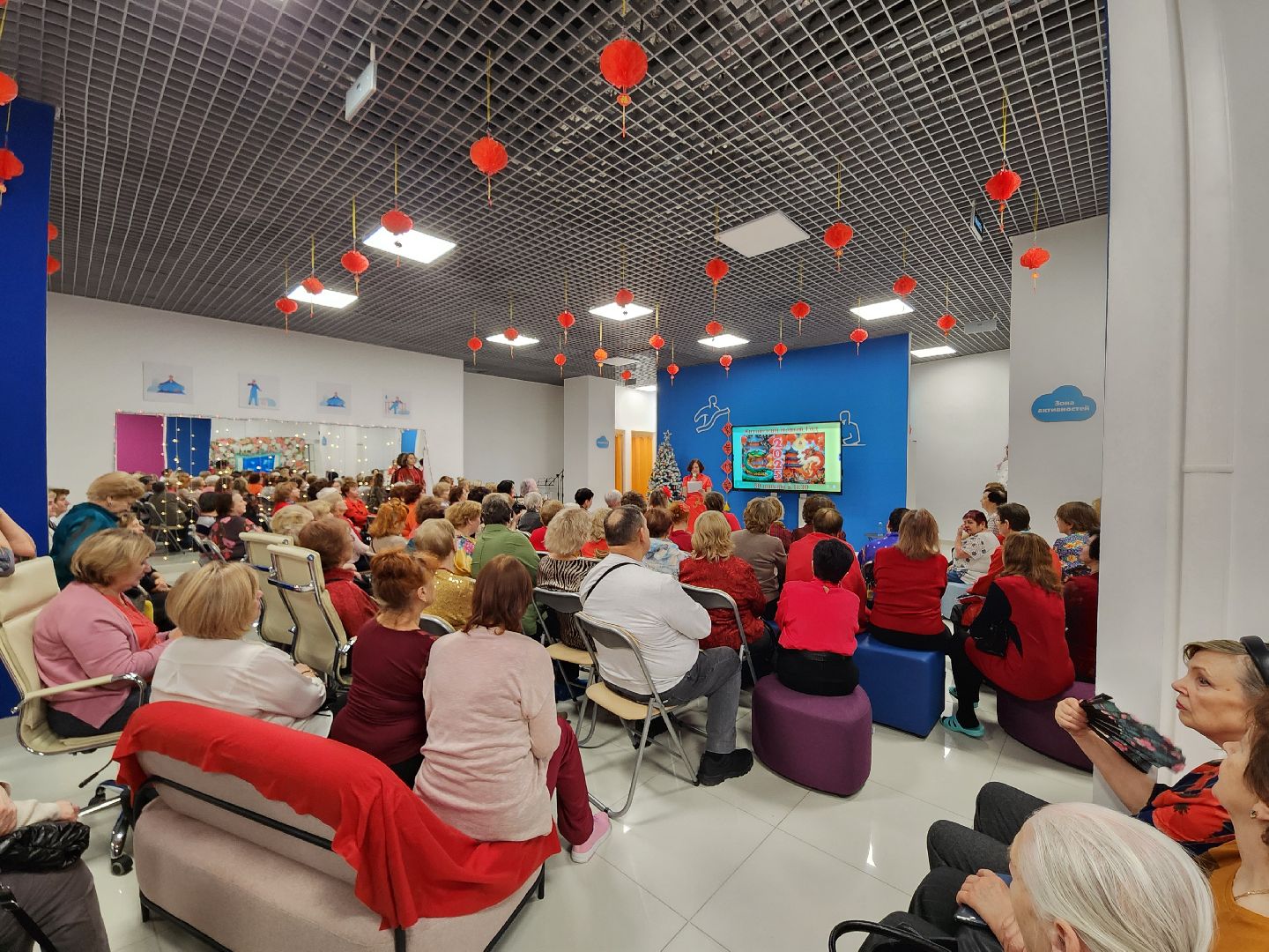 китайский новый год, мытищи, активное долголетие, вертикалки, праздник,