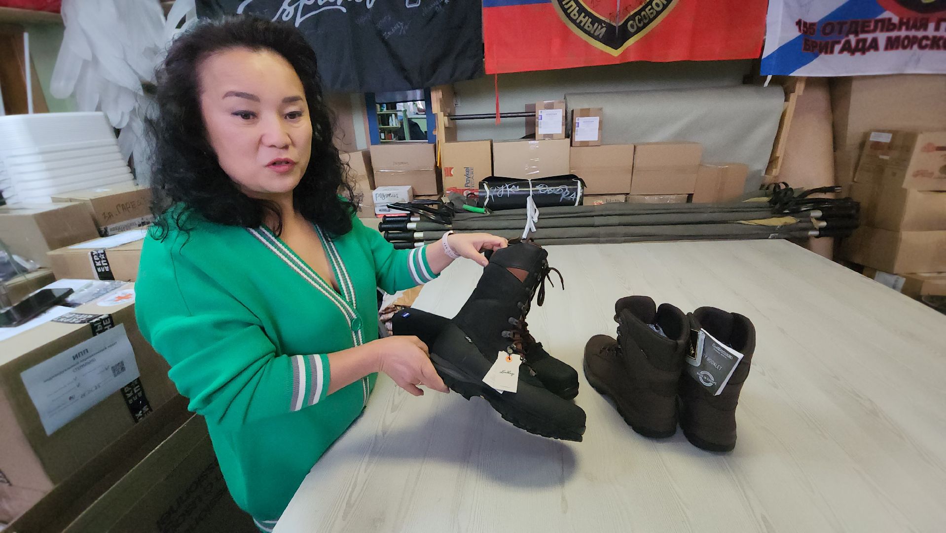 долгопрудный, ассоциация многодетных семей, сво, тактическая обувь, тепловизор, вертикалки,