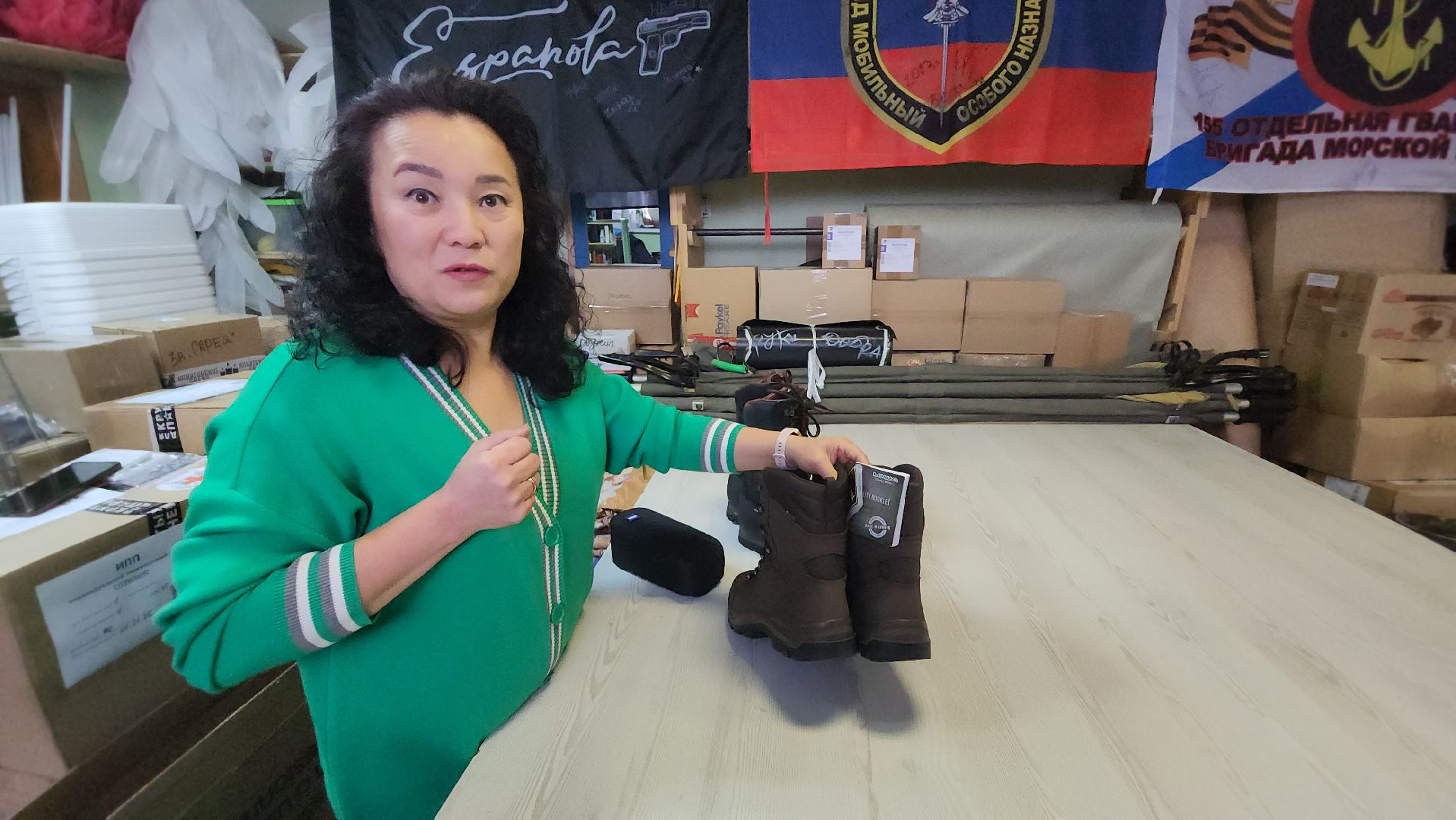 долгопрудный, ассоциация многодетных семей, сво, тактическая обувь, тепловизор, вертикалки,