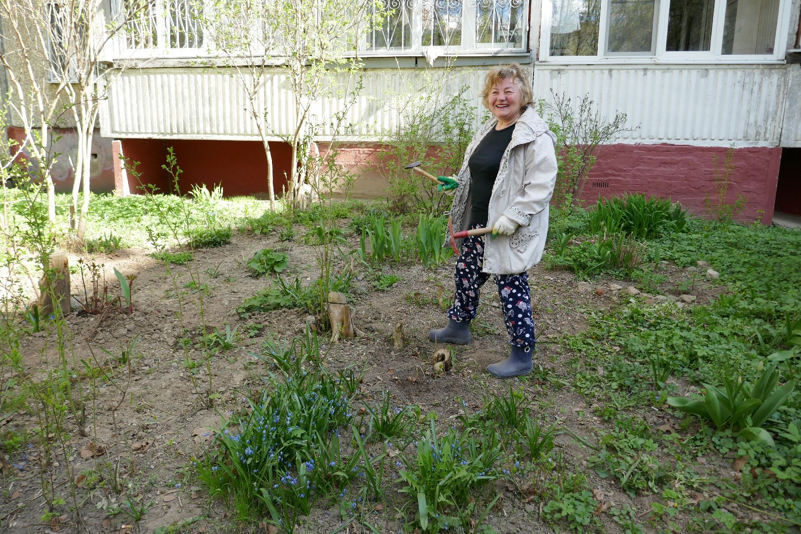 Подольск, благоустройство, субботник, цветы