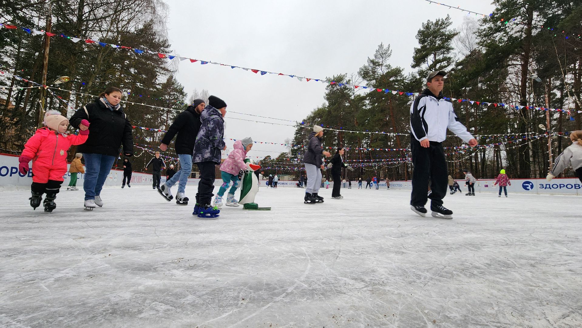 здоровое отечество, каток, Протвино,