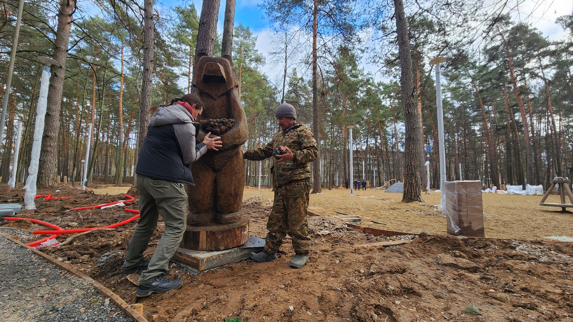 протвино, серпухов, парк сказка, деревянные скульптуры, райсеменовское, большой серпухов,