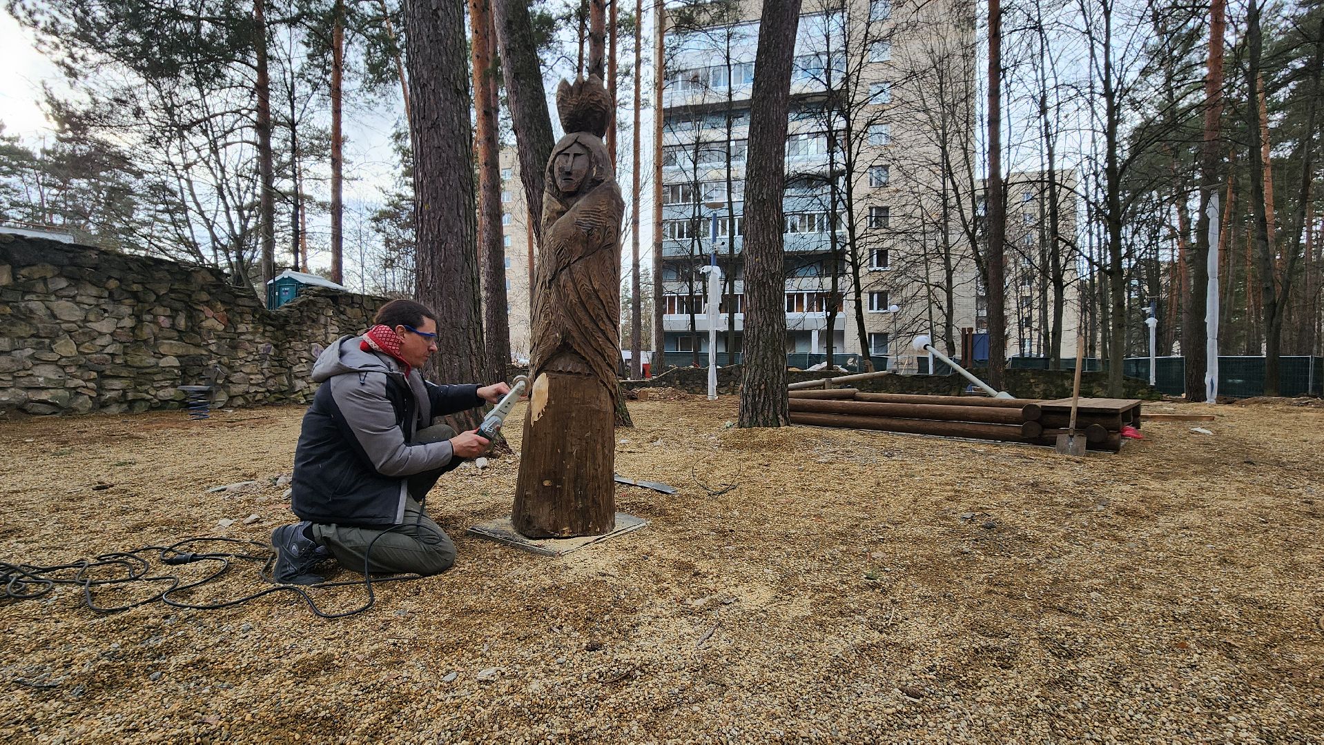 протвино, серпухов, парк сказка, деревянные скульптуры, райсеменовское, большой серпухов,