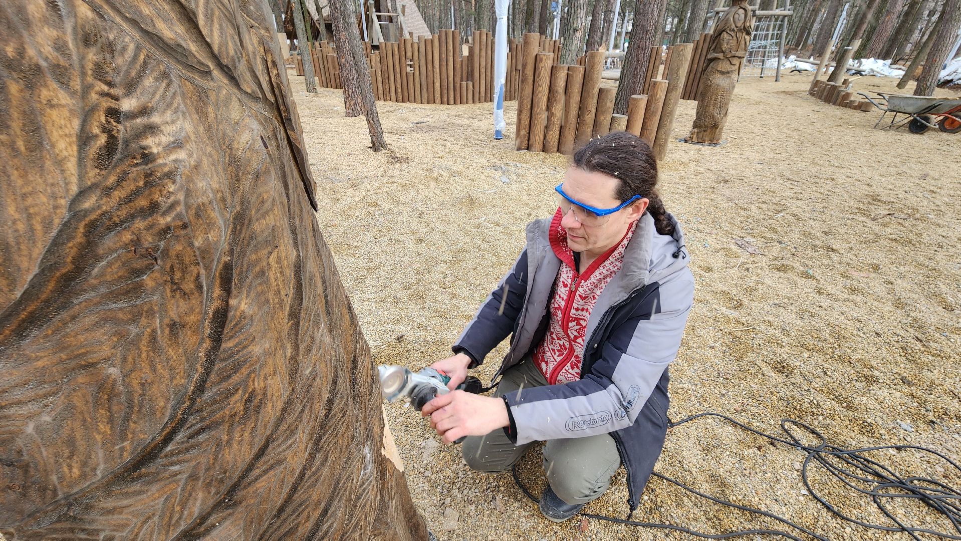 протвино, серпухов, парк сказка, деревянные скульптуры, райсеменовское, большой серпухов,