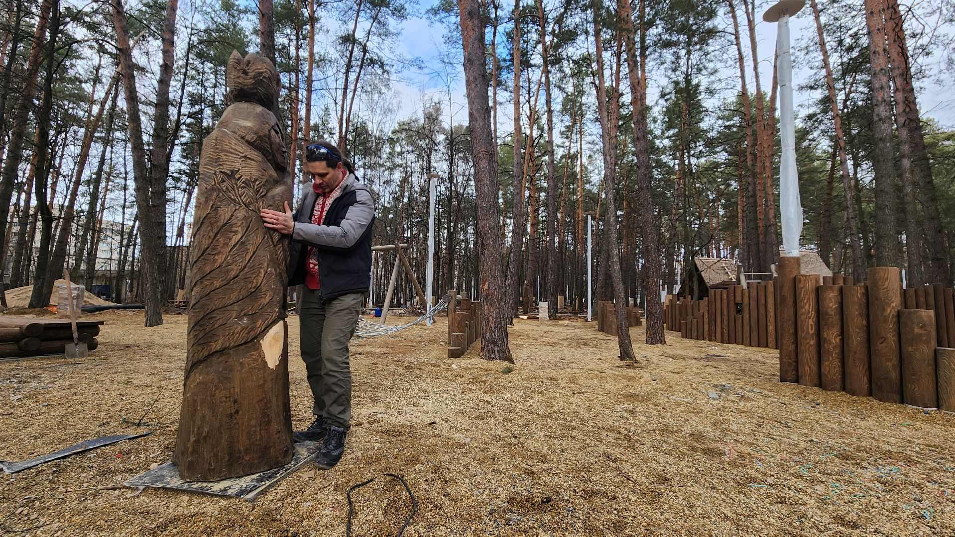 протвино, серпухов, парк сказка, деревянные скульптуры, райсеменовское, большой серпухов,