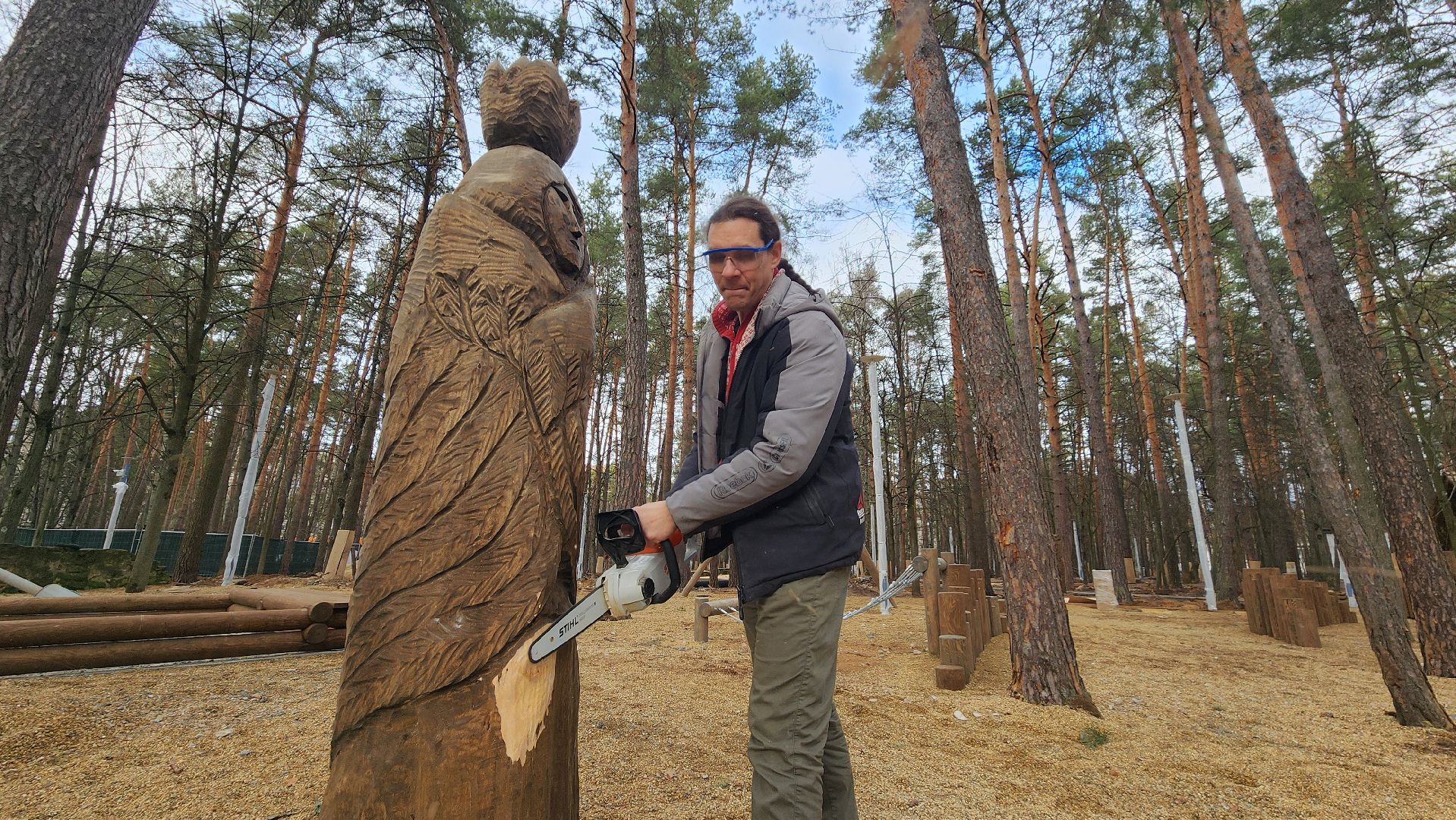 протвино, серпухов, парк сказка, деревянные скульптуры, райсеменовское, большой серпухов,