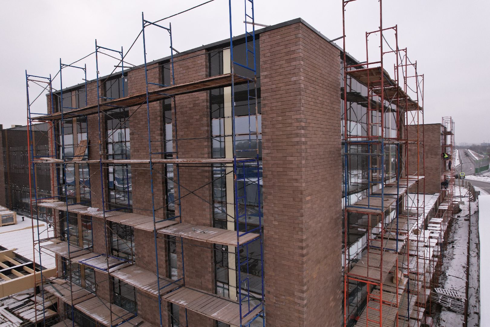 видео с коптера, медицина одинцова,