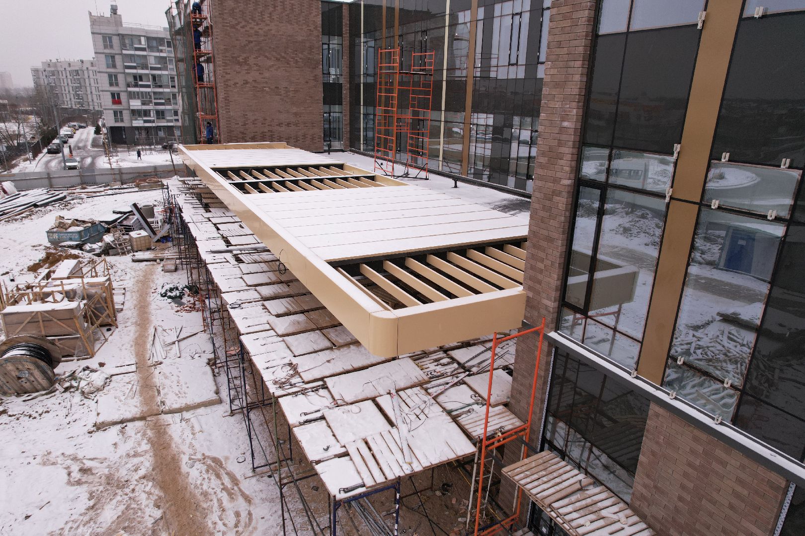 видео с коптера, медицина одинцова,