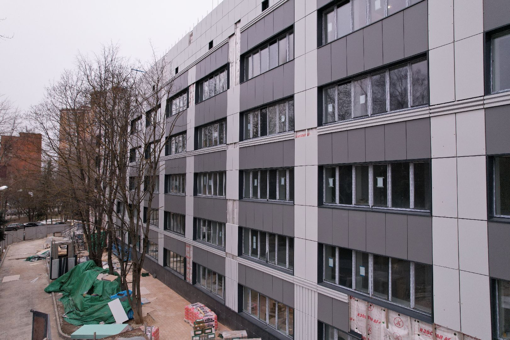 видео с коптера, медицина одинцова,