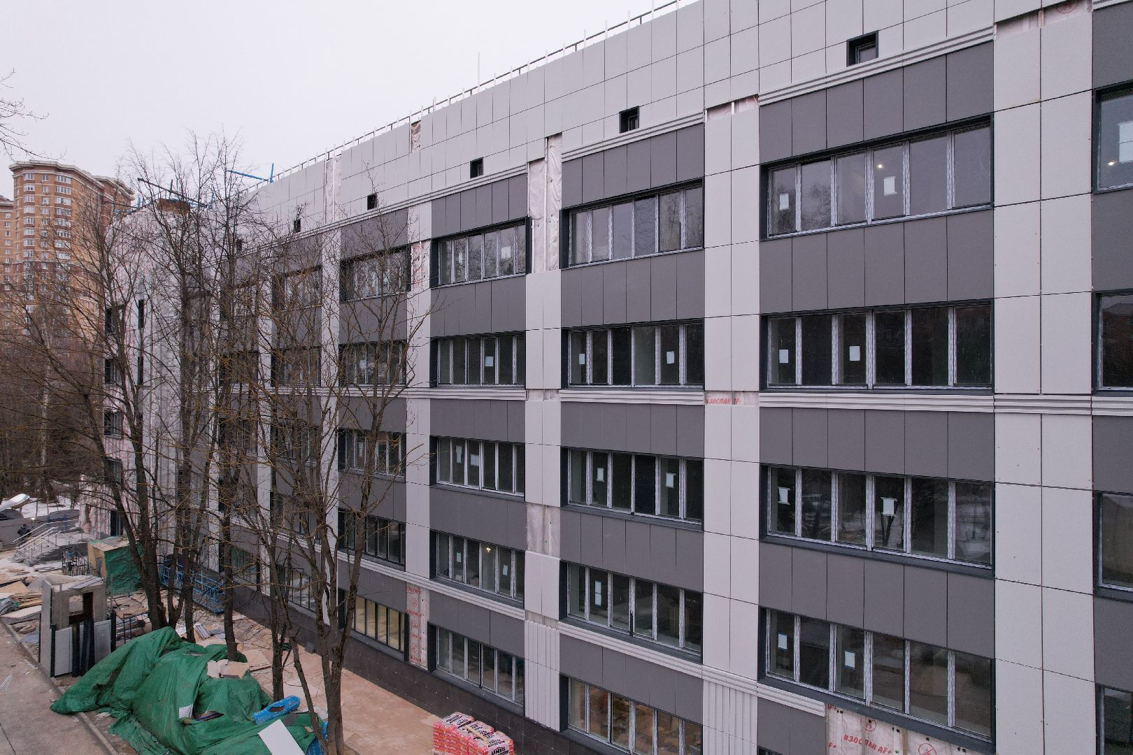 видео с коптера, медицина одинцова,