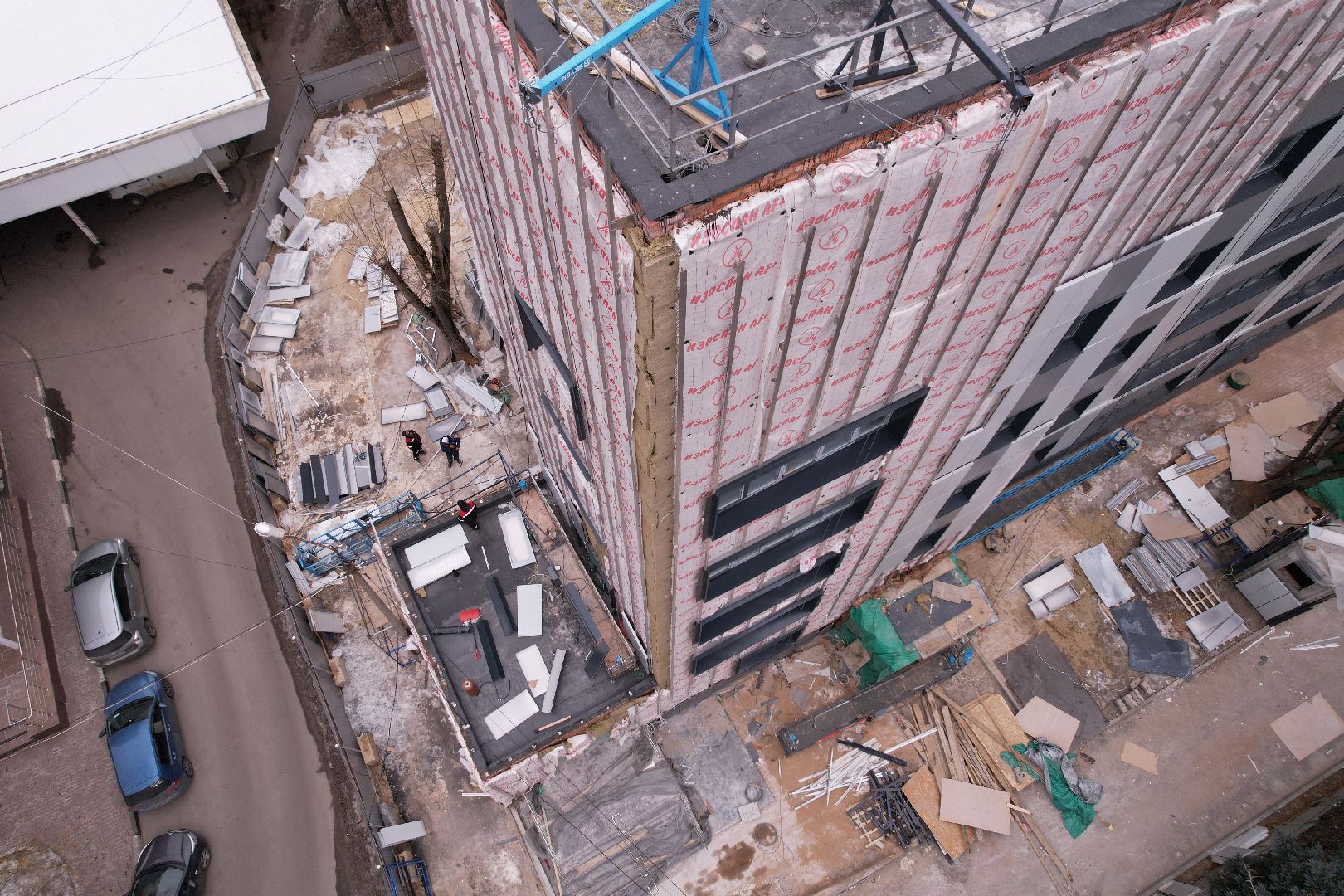 видео с коптера, медицина одинцова,