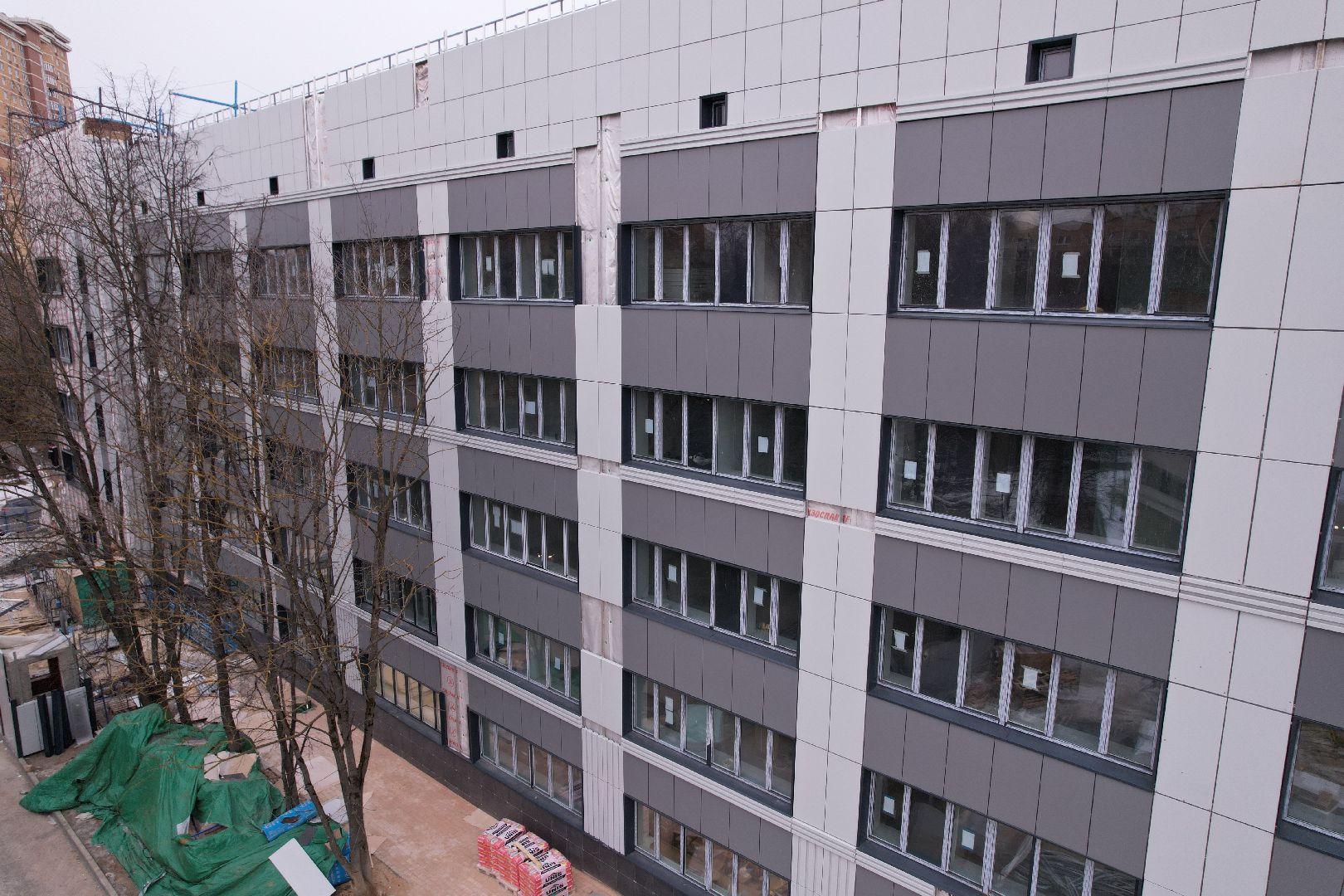 видео с коптера, медицина одинцова,