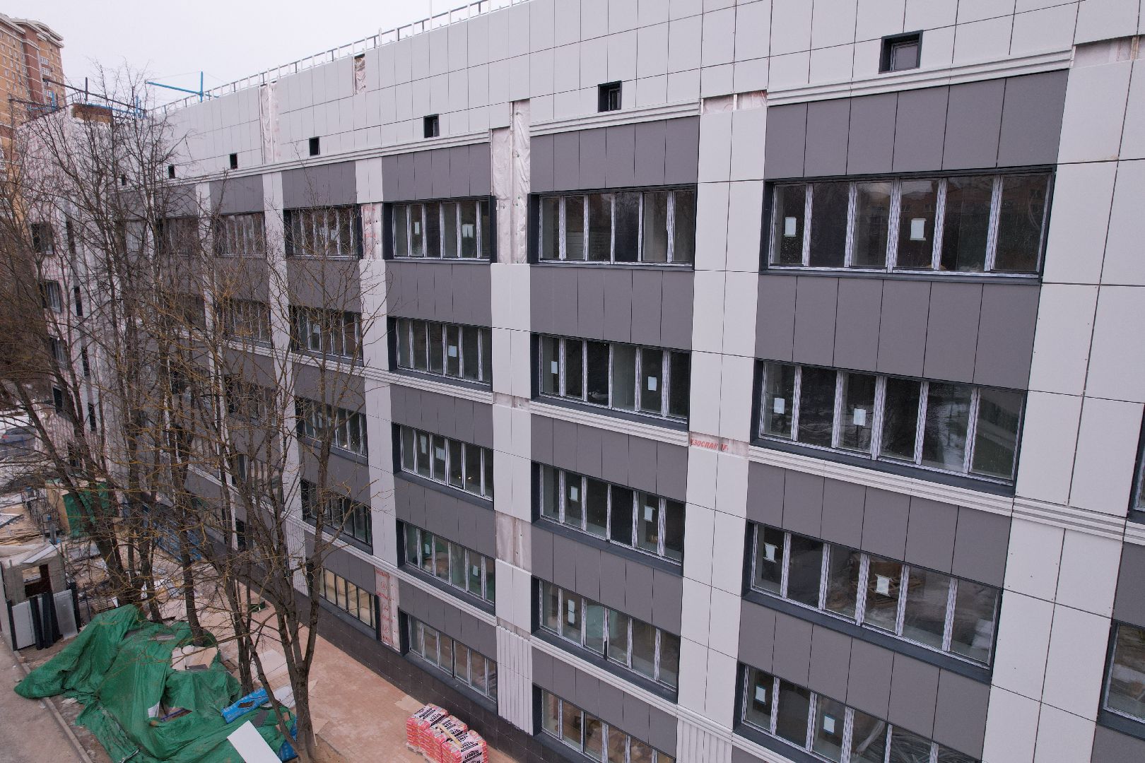 видео с коптера, медицина одинцова,