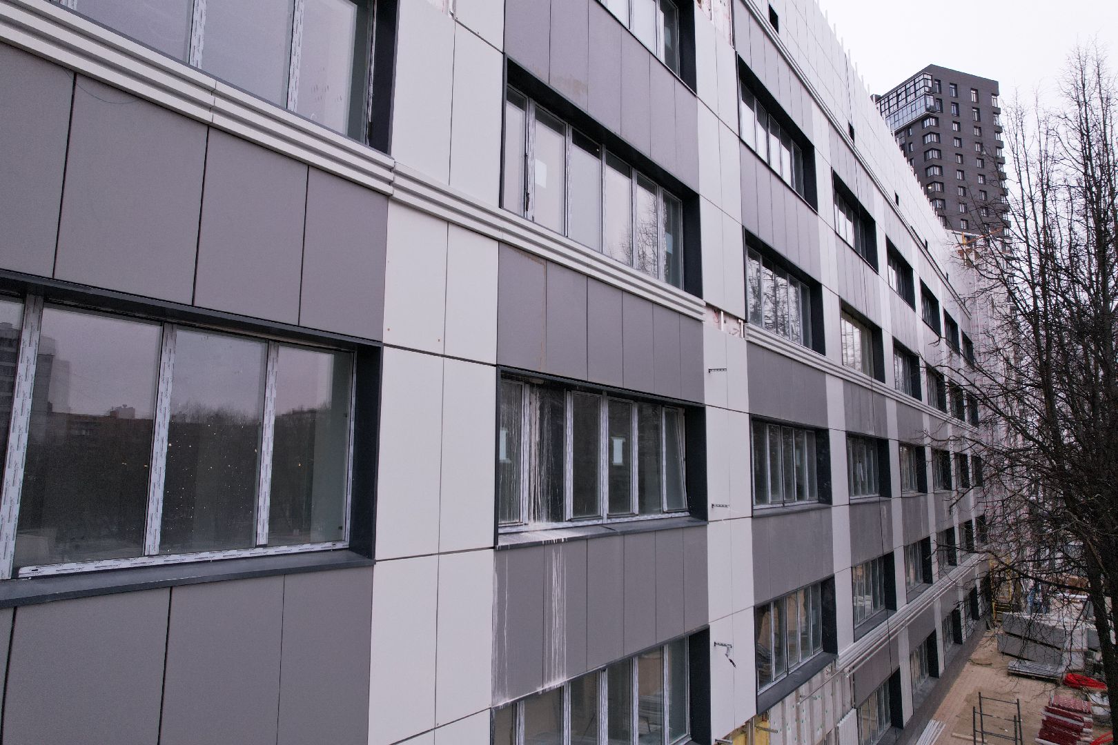 видео с коптера, медицина одинцова,