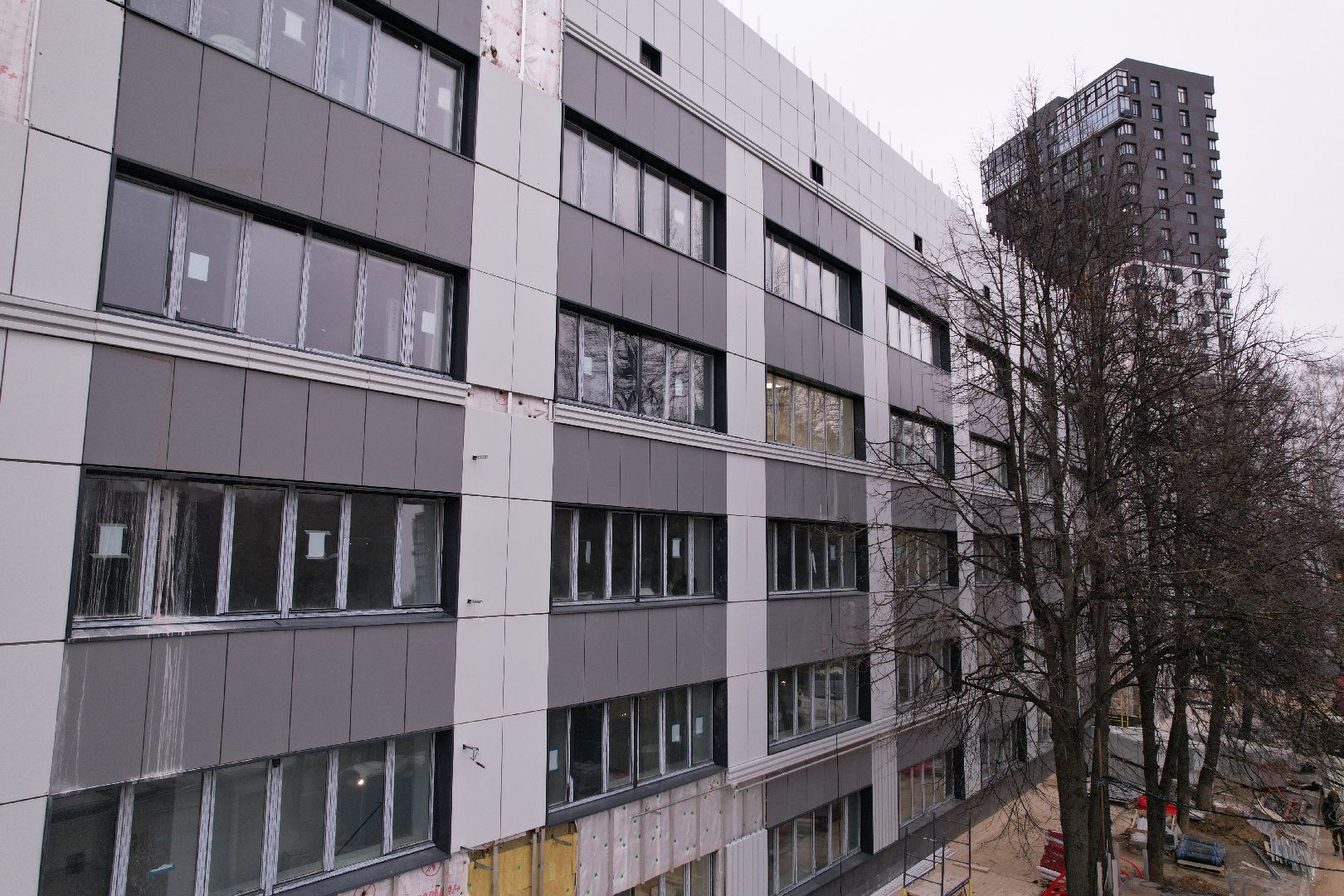 видео с коптера, медицина одинцова,