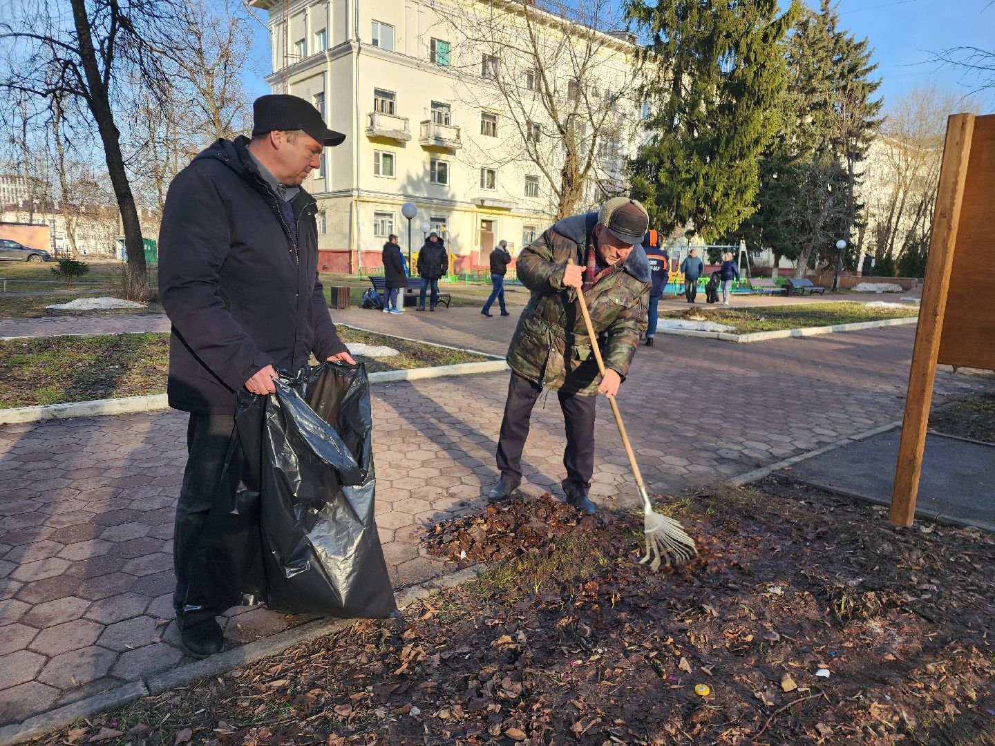 фрязино, субботник, уборка улиц, благоустройство, вертикалки,