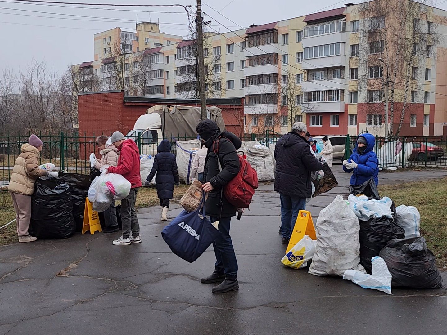 Коломна, экологическая акция, раздельный сбор отходов, сбор вторсырья,