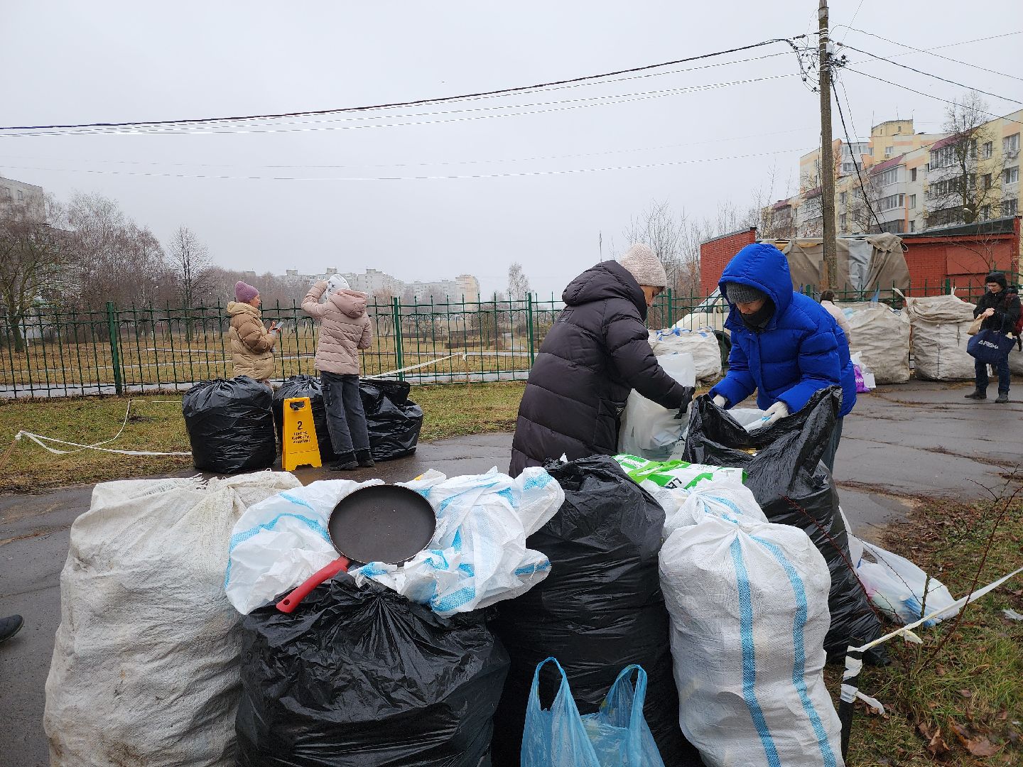 Коломна, экологическая акция, раздельный сбор отходов, сбор вторсырья,