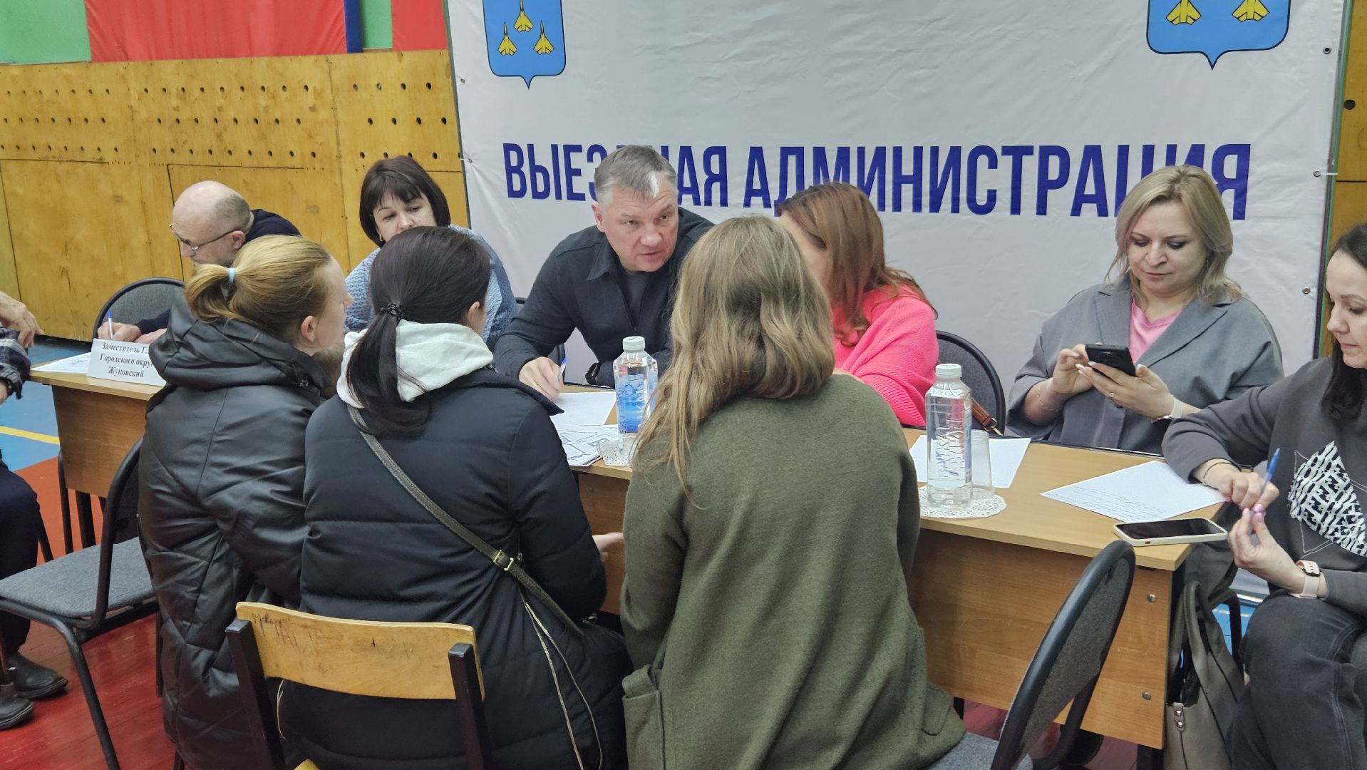 выездная администрация, жуковский, благоуствойство,