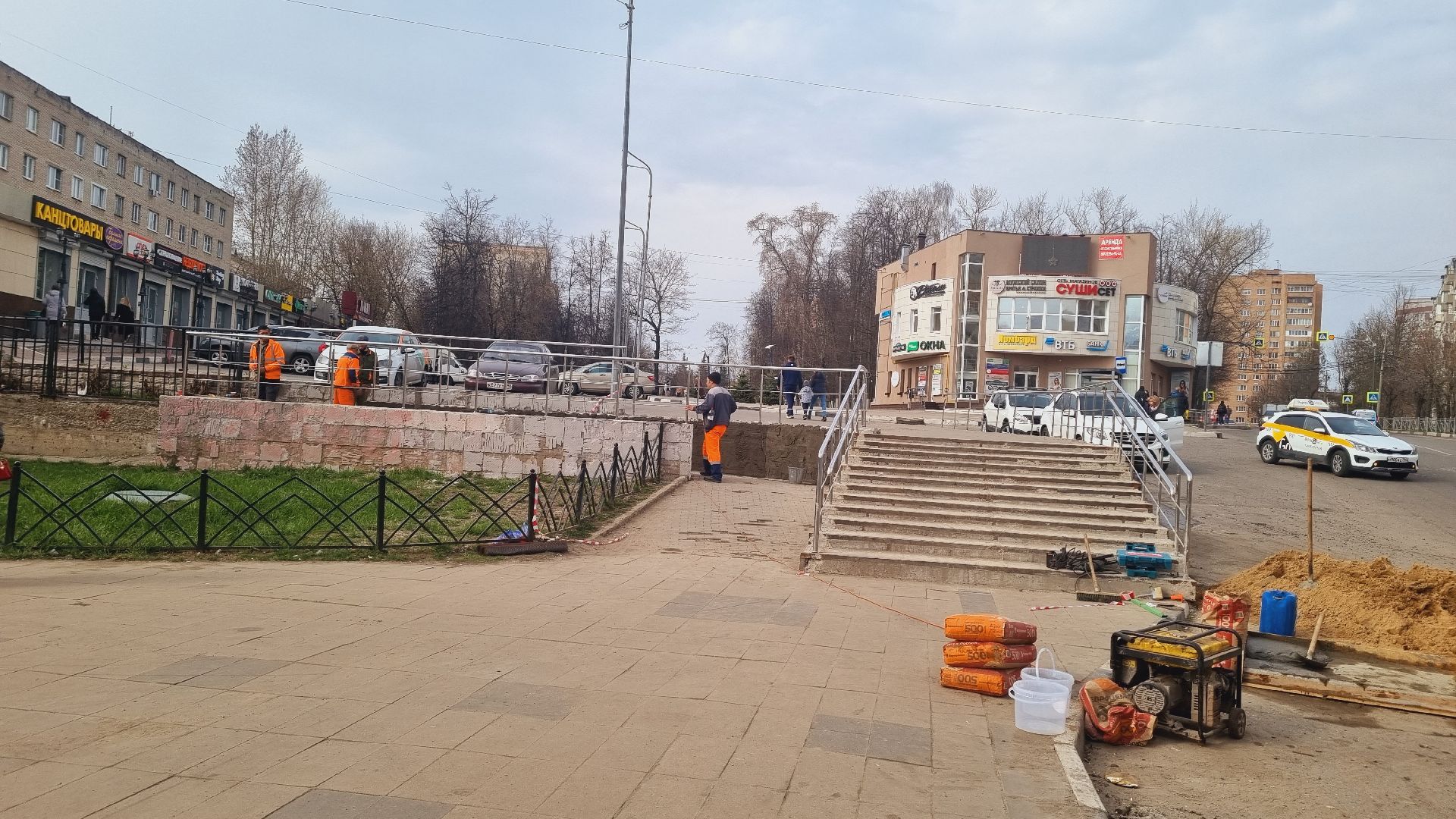 Подмосковье, Ивантеевка, субботник