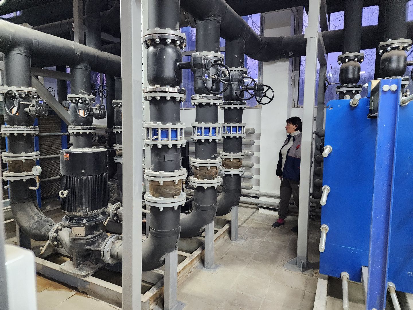 Чехов, Чехов-7, деревня Алексеевка, бывший поселок Чернецкое, котельная 6, реконструкция, модернизация, капитальный ремонт, новое оборудование, автоматизация процессов, глава округа михаил собакин, теплоснабжение, горячее водоснабжение, вертикалки,